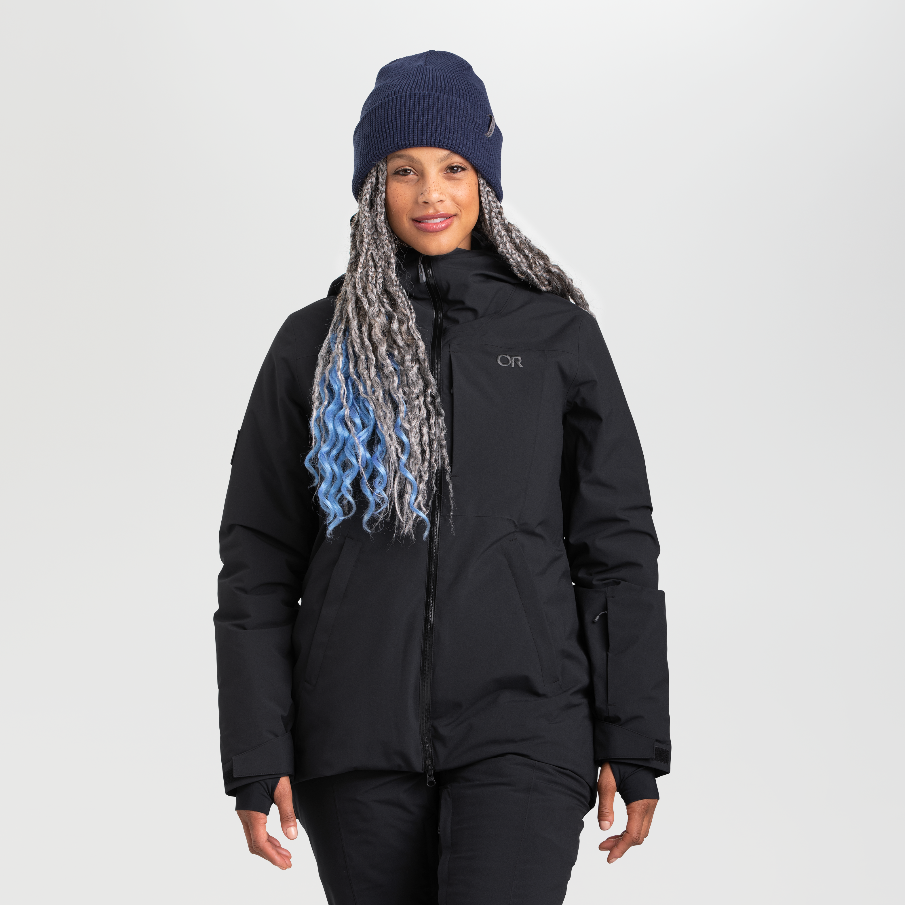 Women's Waterproof Snowcrew Jacket with Insulation for Skiing