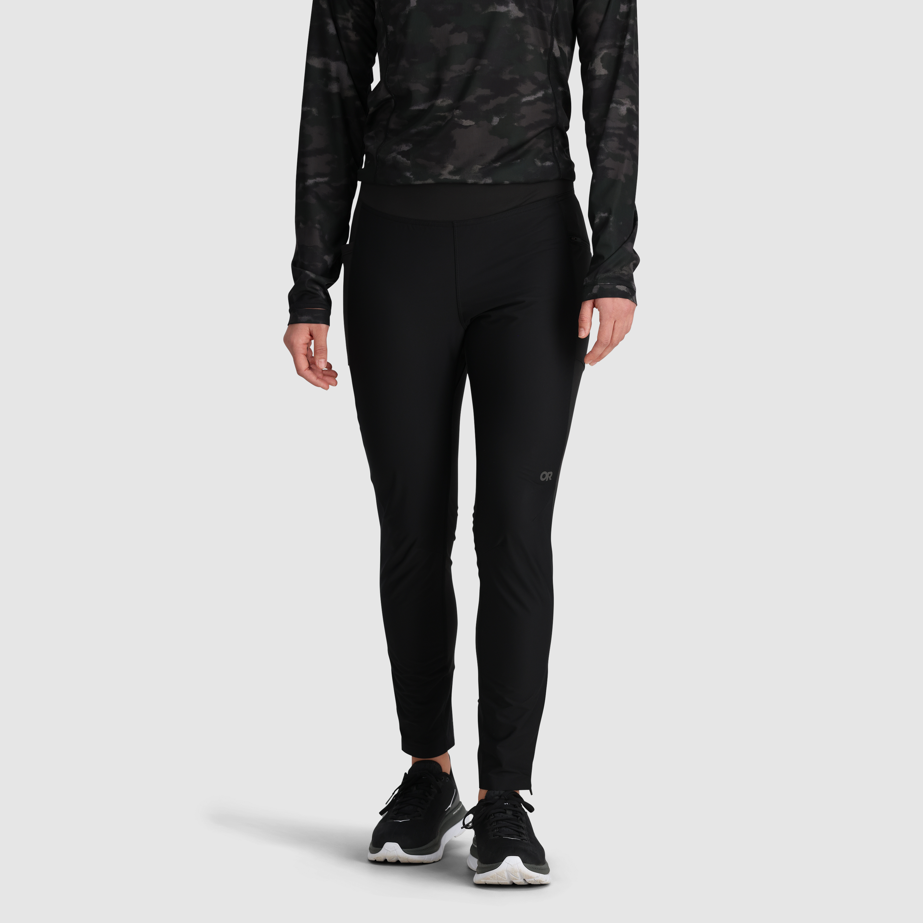 Women's Deviator Windproof Running Leggings for Cold Weather