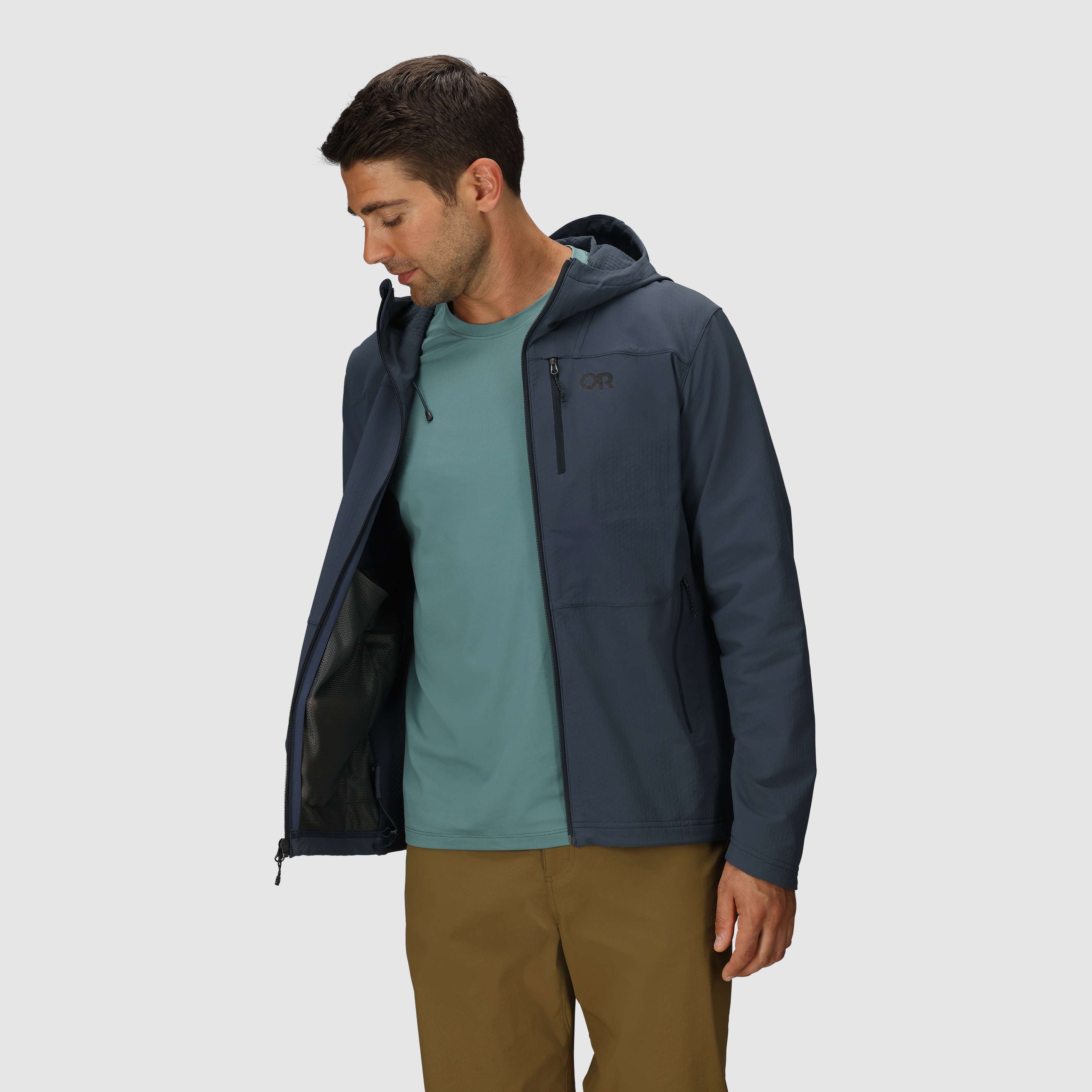 Men's Ultima Soft Shell Hoodie - Lightweight, Water-Resistant Hiking Jacket