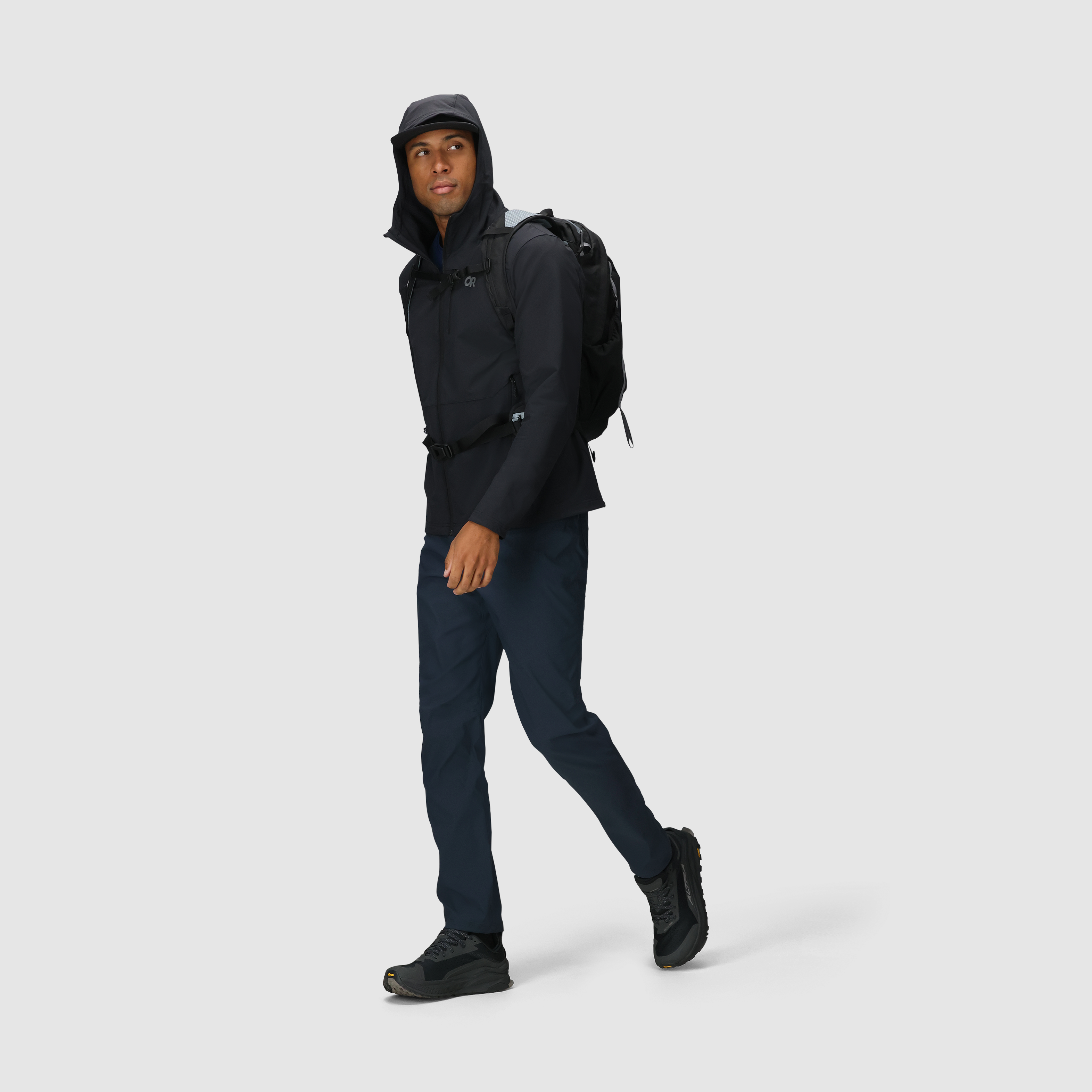 Men's Ultima Soft Shell Hoodie - Lightweight, Water-Resistant Hiking Jacket
