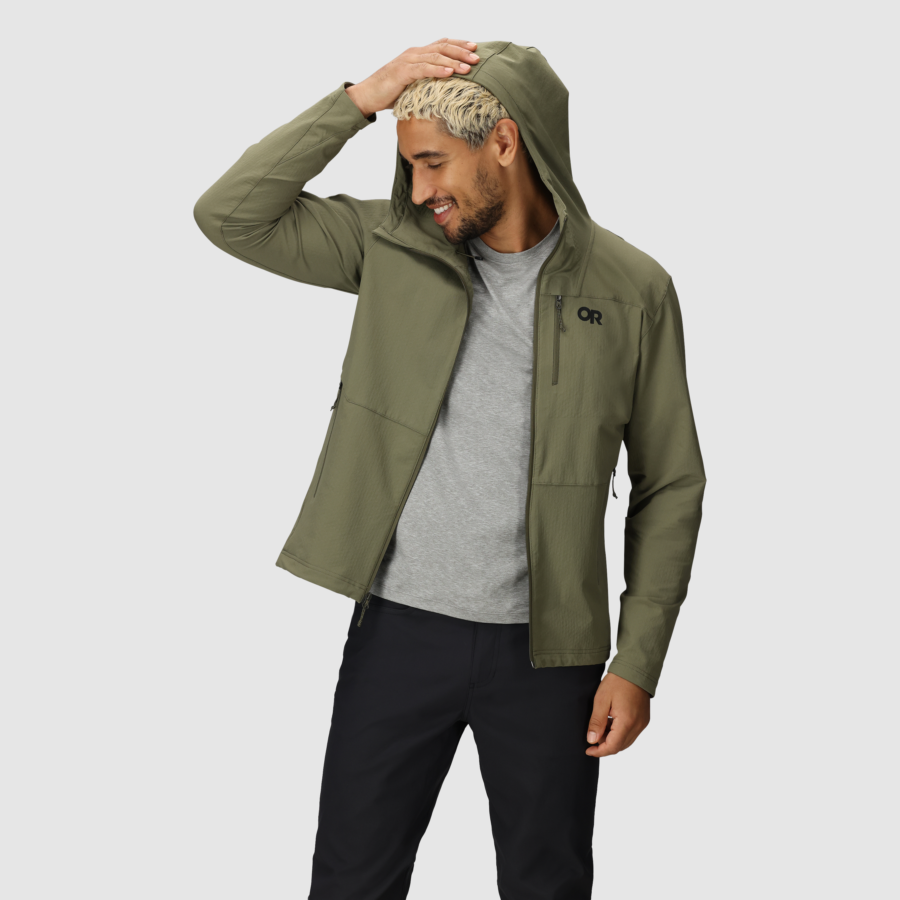 Men's Ultima Soft Shell Hoodie - Lightweight, Water-Resistant Hiking Jacket