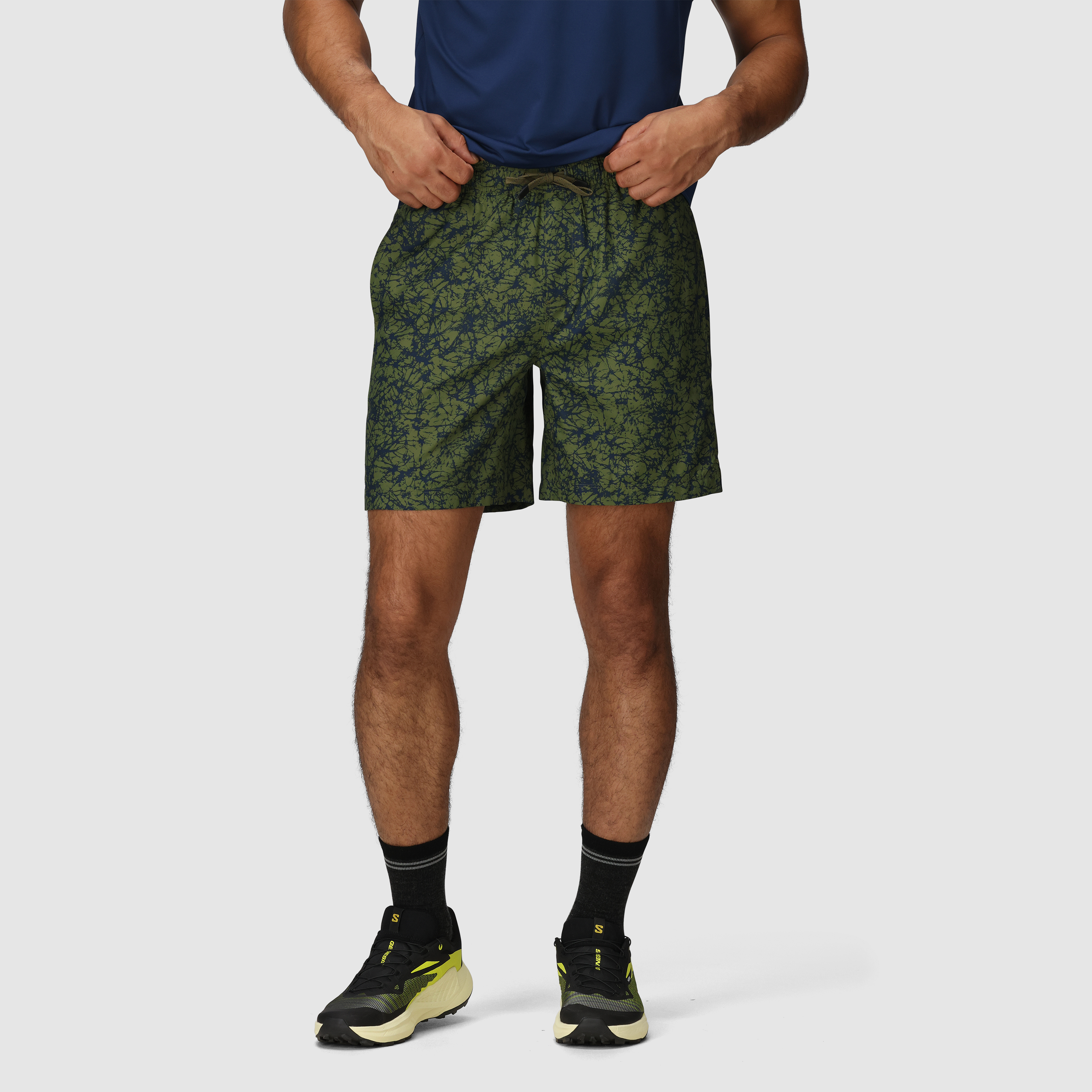 Men's Quick-Dry Hiking Shorts with UPF 50+ & Water-Resistant