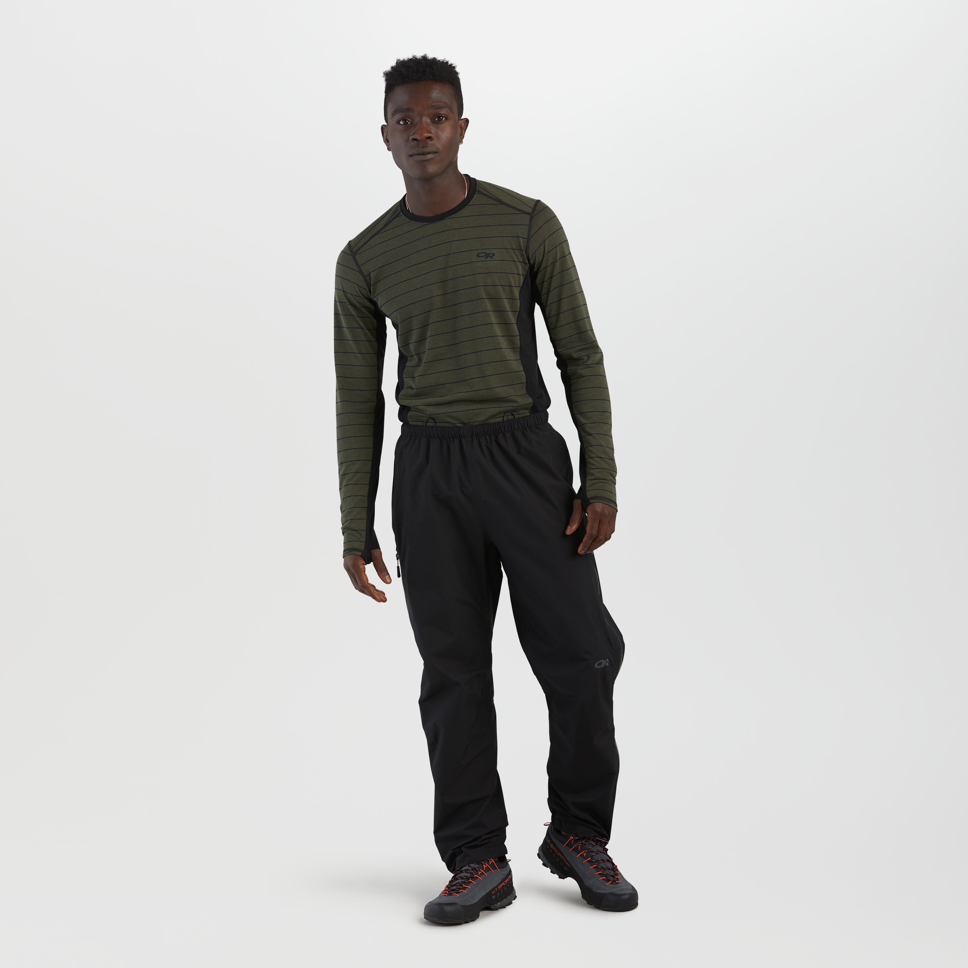 Men's GORE-TEX Waterproof Pants - Lightweight & Packable Rainwear