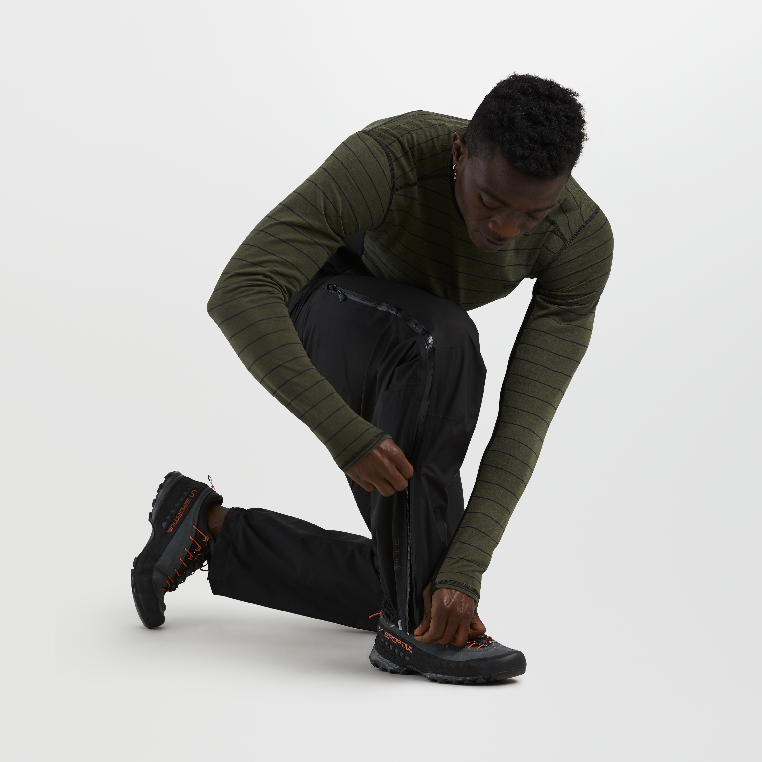 Men's GORE-TEX Waterproof Pants - Lightweight & Packable Rainwear