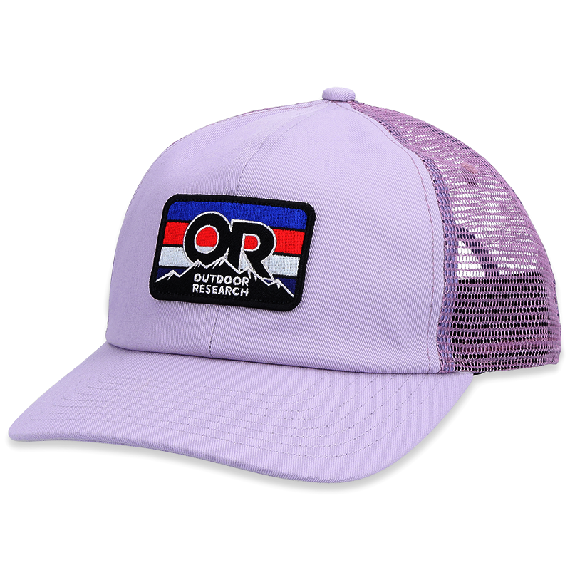 OR Advocate Stripe Patch Cap - Mesh Snapback for Outdoor Adventures