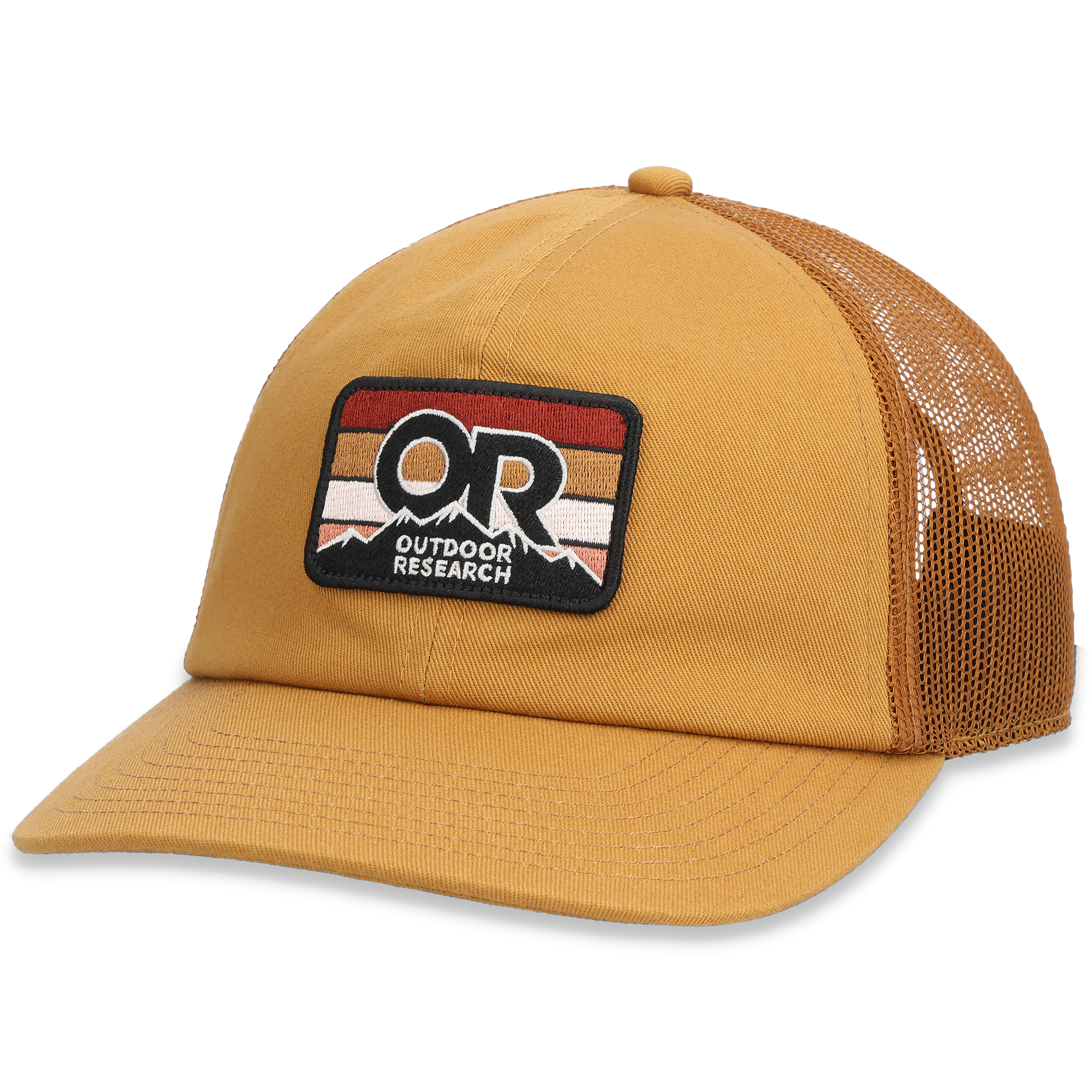 OR Advocate Stripe Patch Cap - Mesh Snapback for Outdoor Adventures