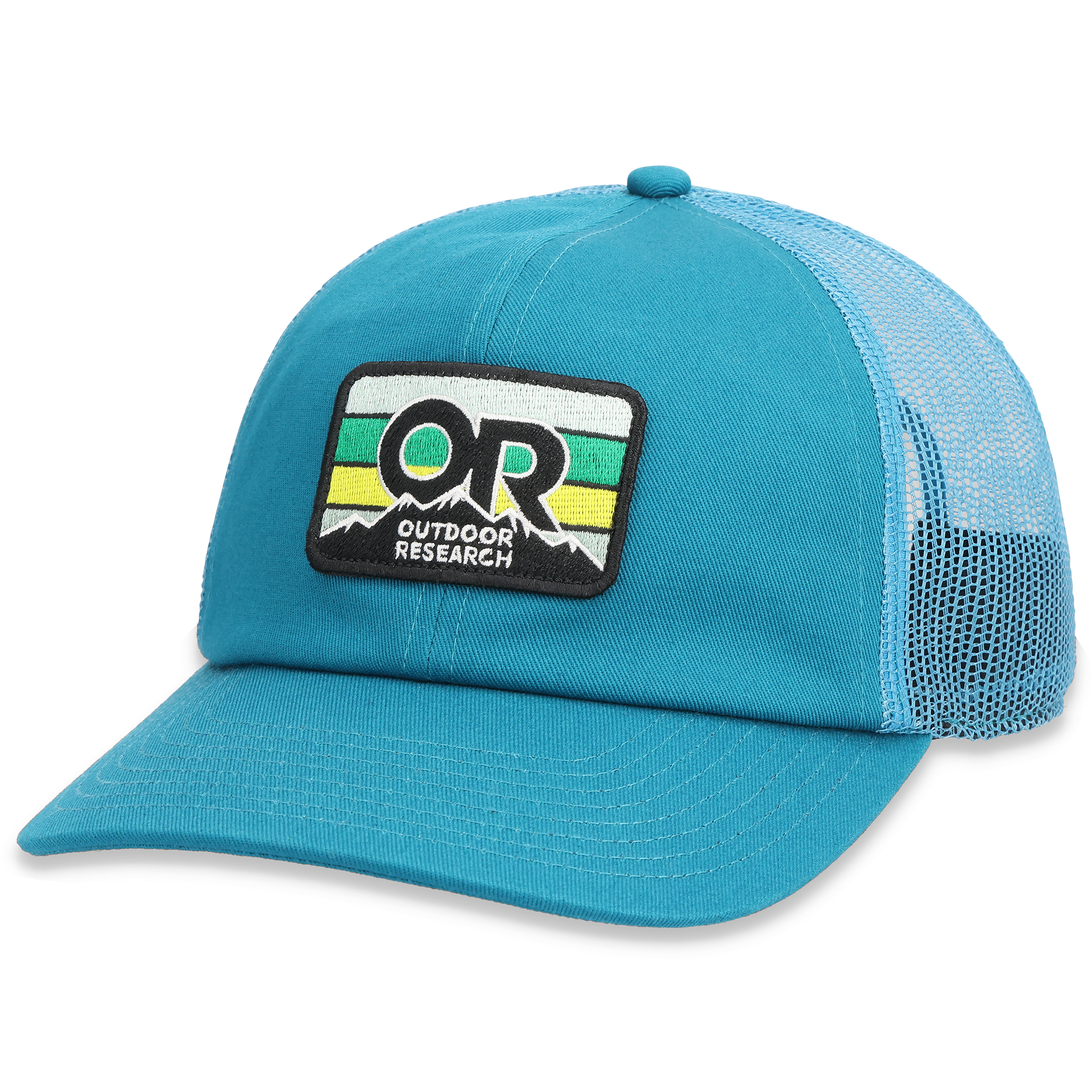 OR Advocate Stripe Patch Cap - Mesh Snapback for Outdoor Adventures