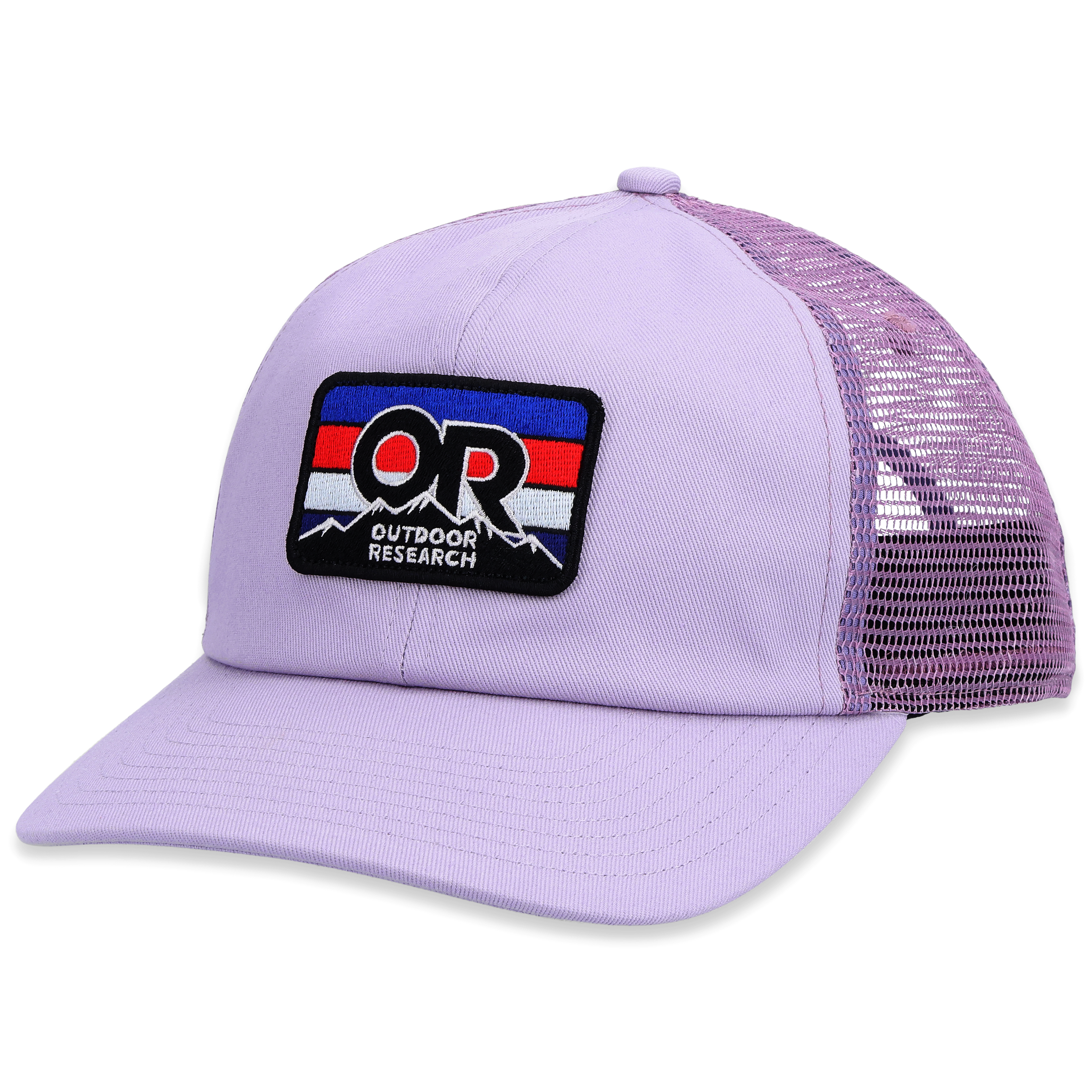 OR Advocate Stripe Patch Cap - Mesh Snapback for Outdoor Adventures