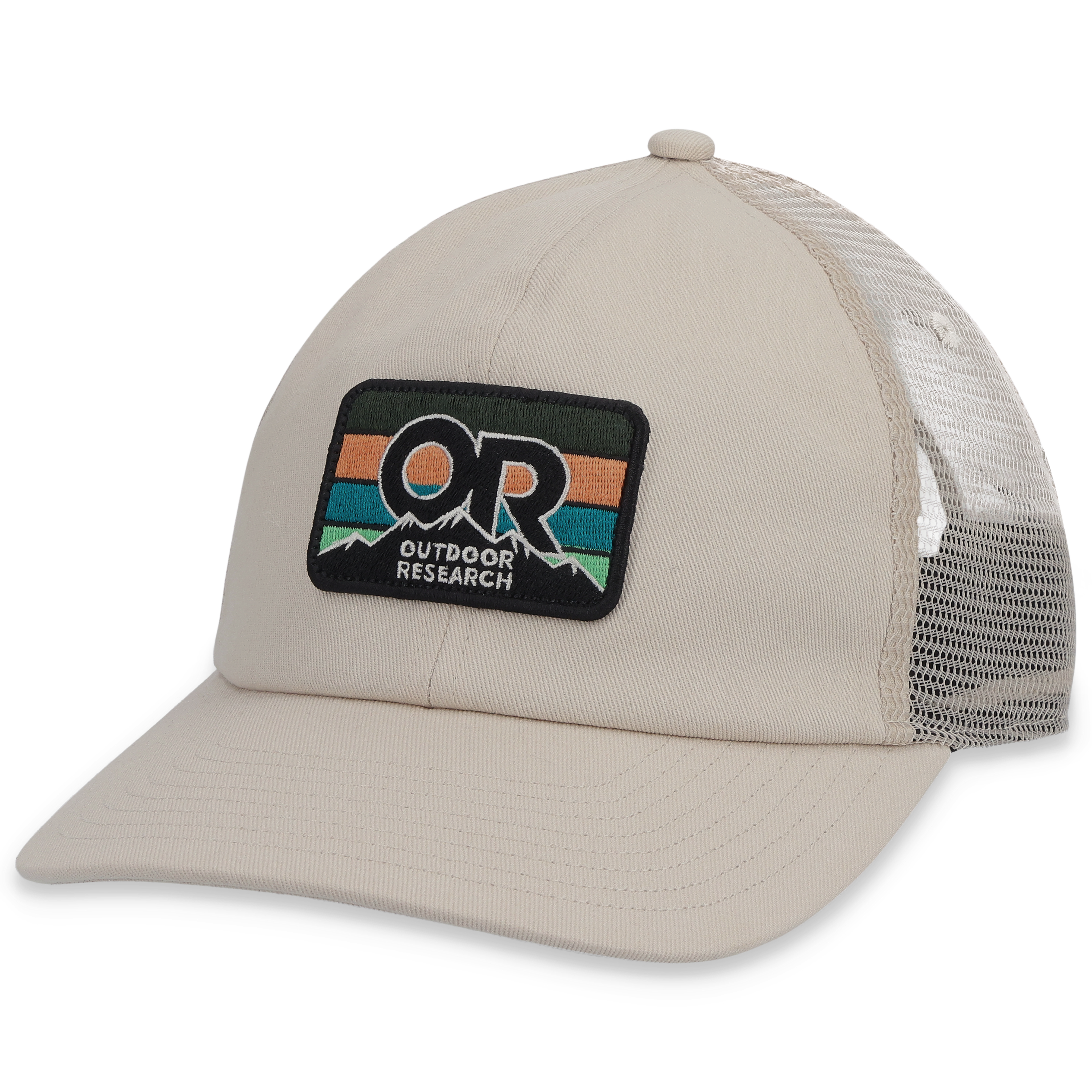 OR Advocate Stripe Patch Cap - Mesh Snapback for Outdoor Adventures