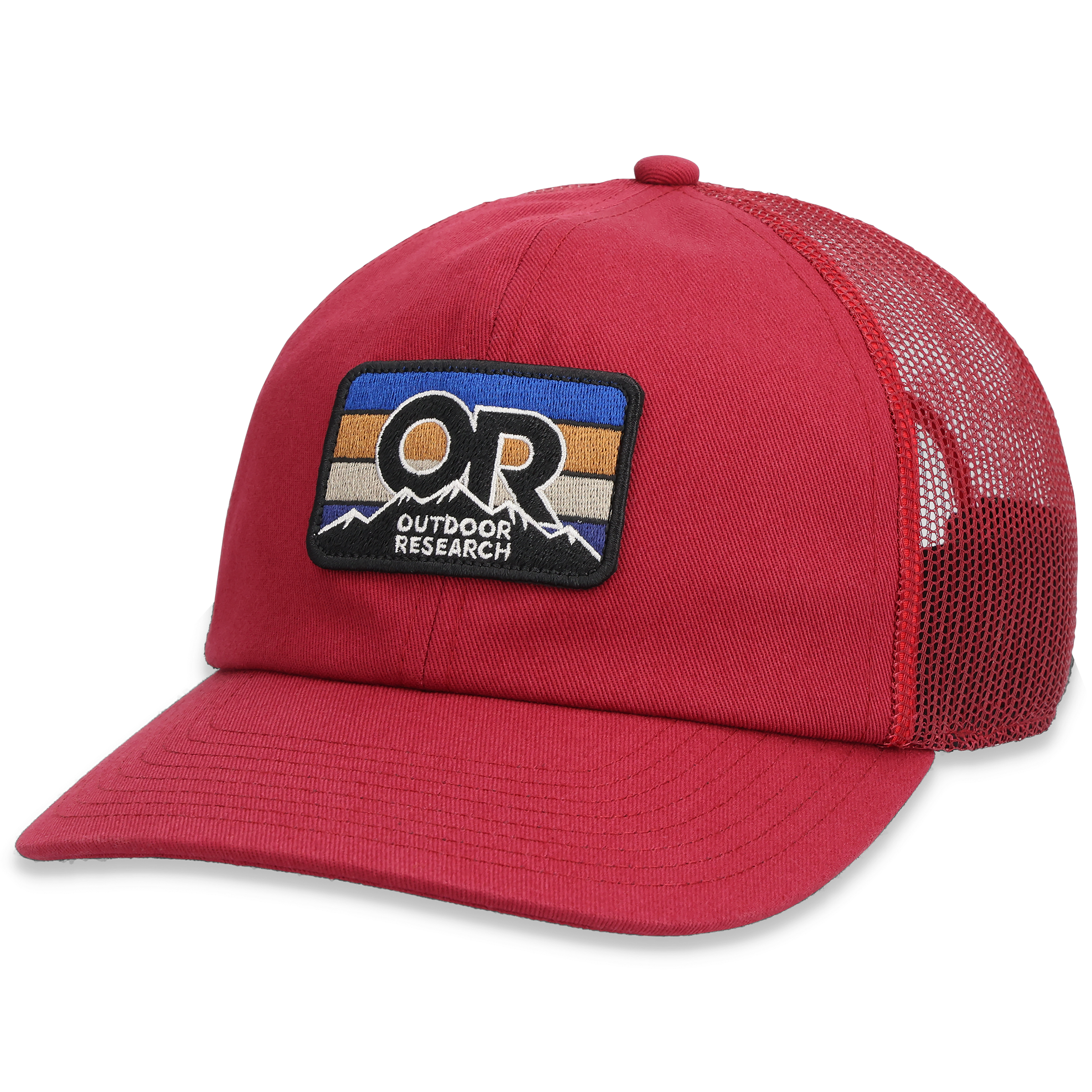 OR Advocate Stripe Patch Cap - Mesh Snapback for Outdoor Adventures