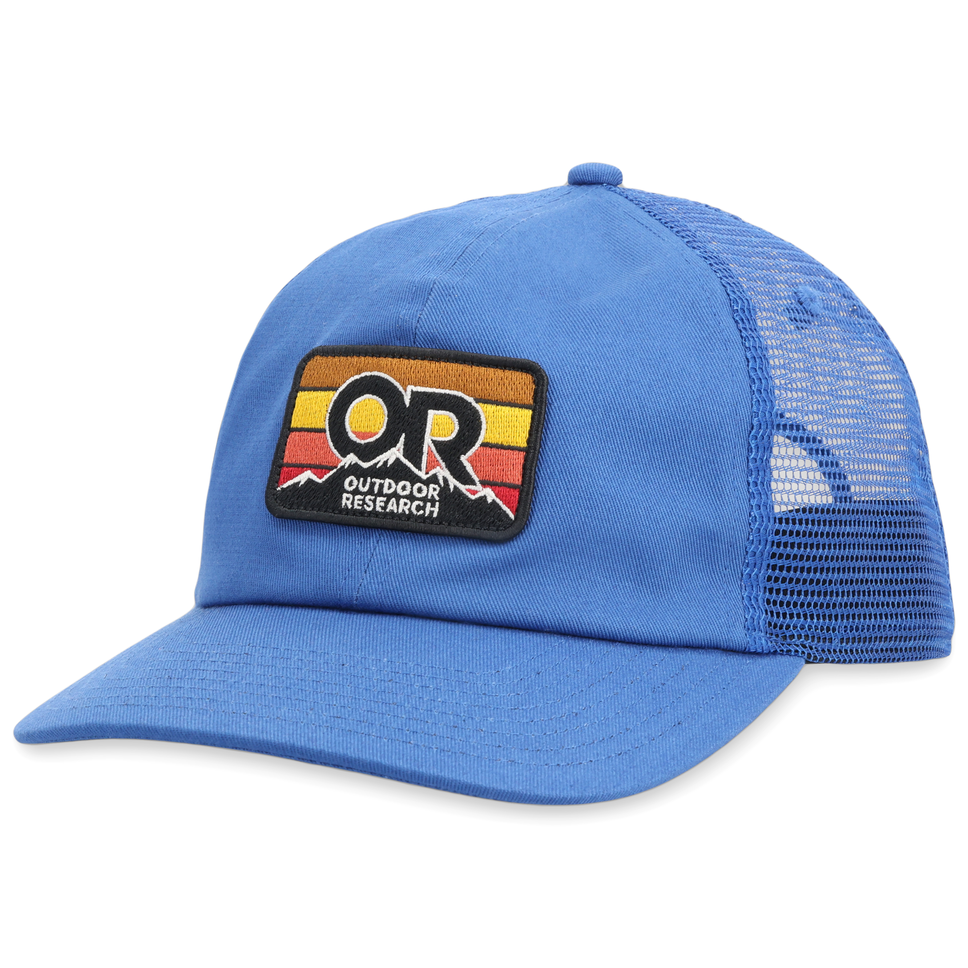 OR Advocate Stripe Patch Cap - Mesh Snapback for Outdoor Adventures