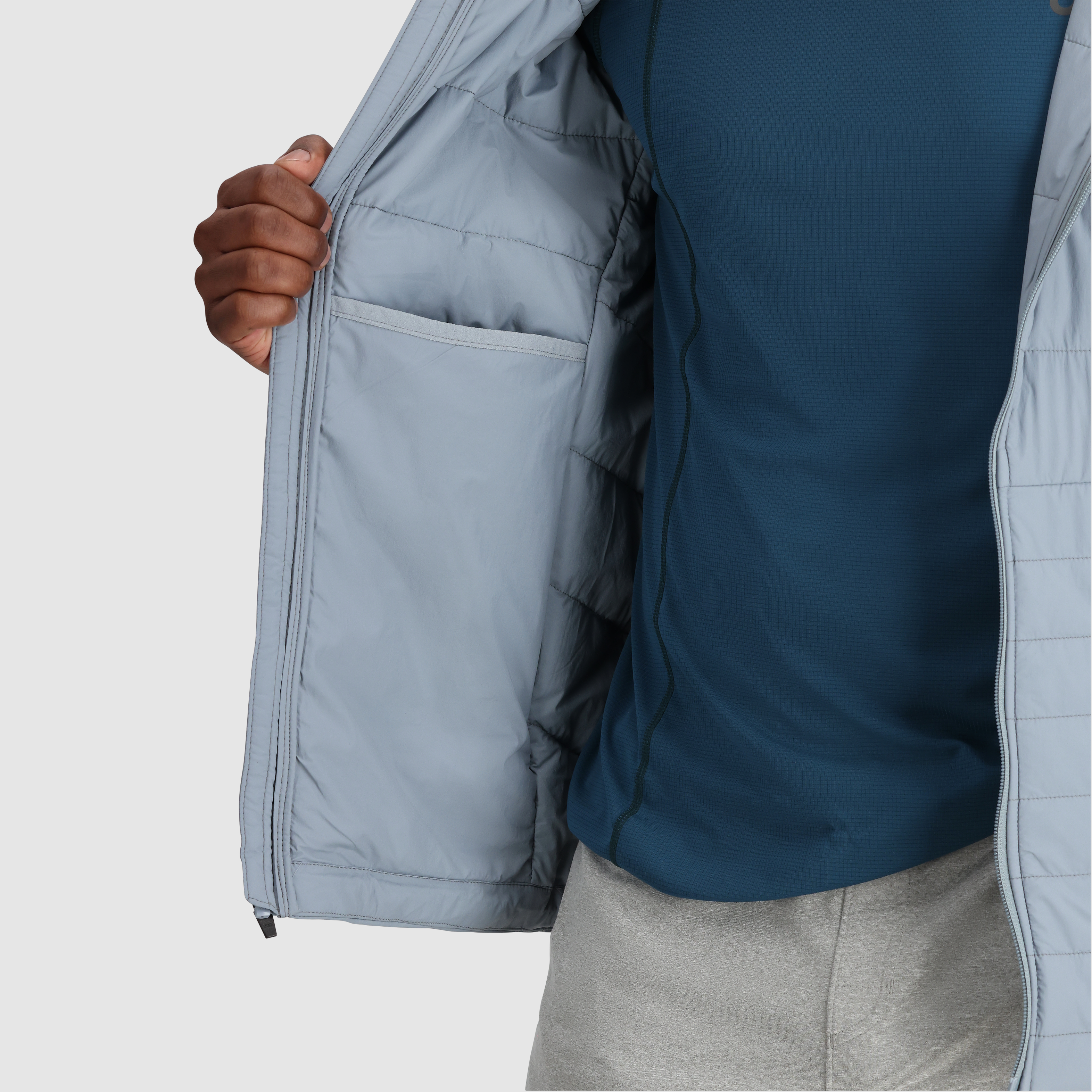 Men's Eco-Friendly Insulated Hoodie with VerticalX™ ECO SR Technology