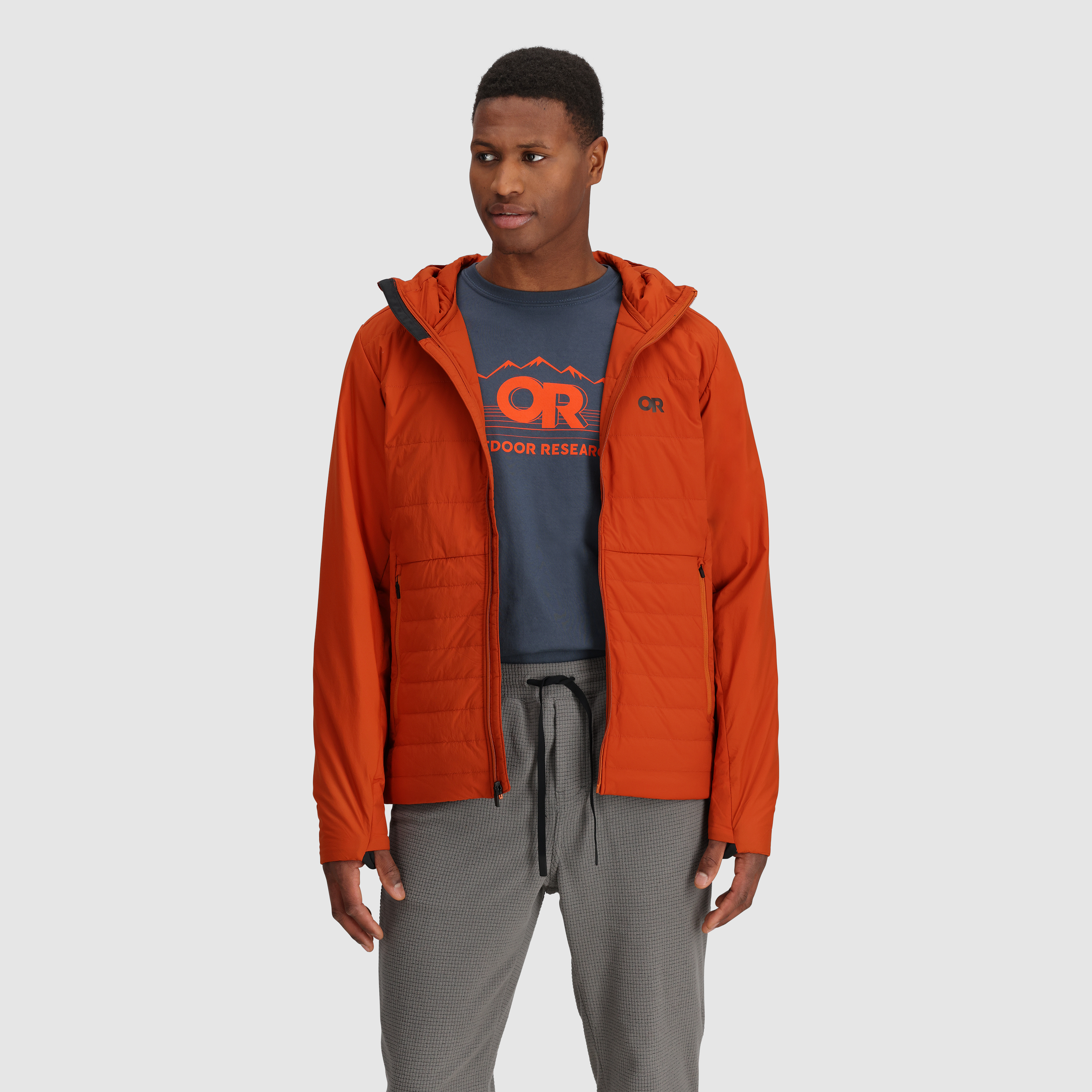 Men's Eco-Friendly Insulated Hoodie with VerticalX™ ECO SR Technology