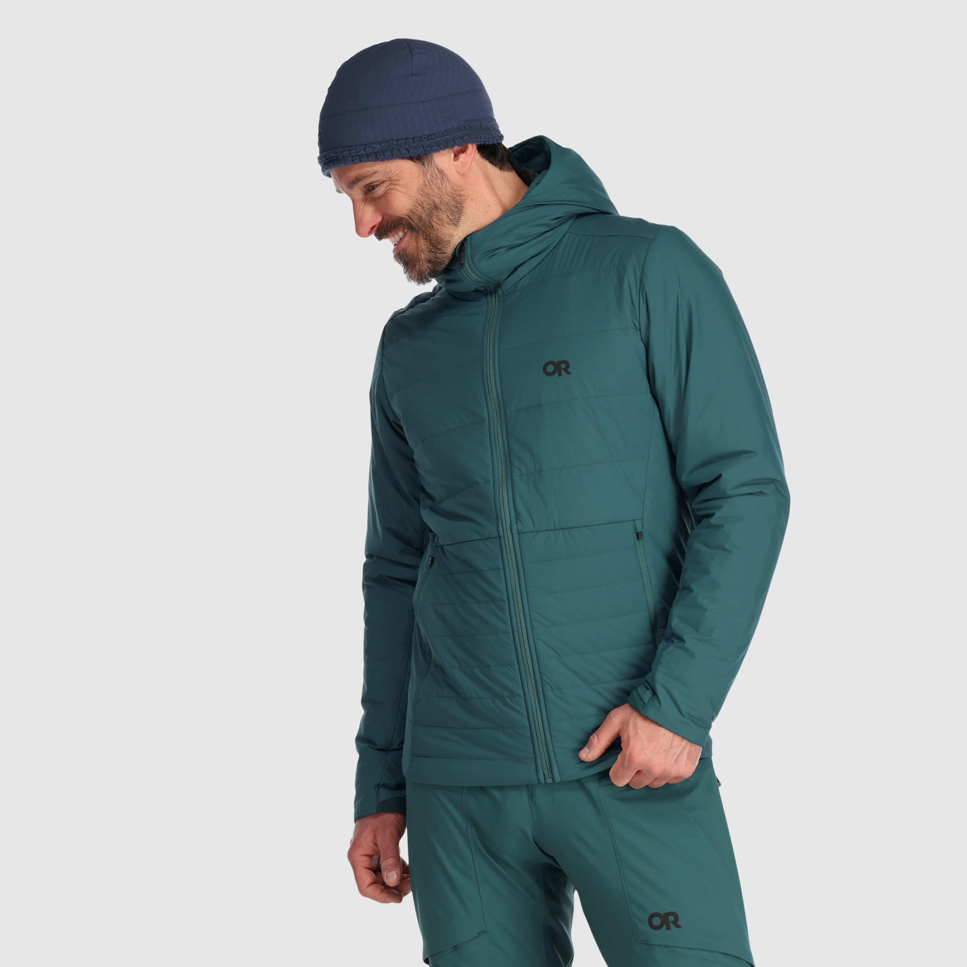 Men's Eco-Friendly Insulated Hoodie with VerticalX™ ECO SR Technology