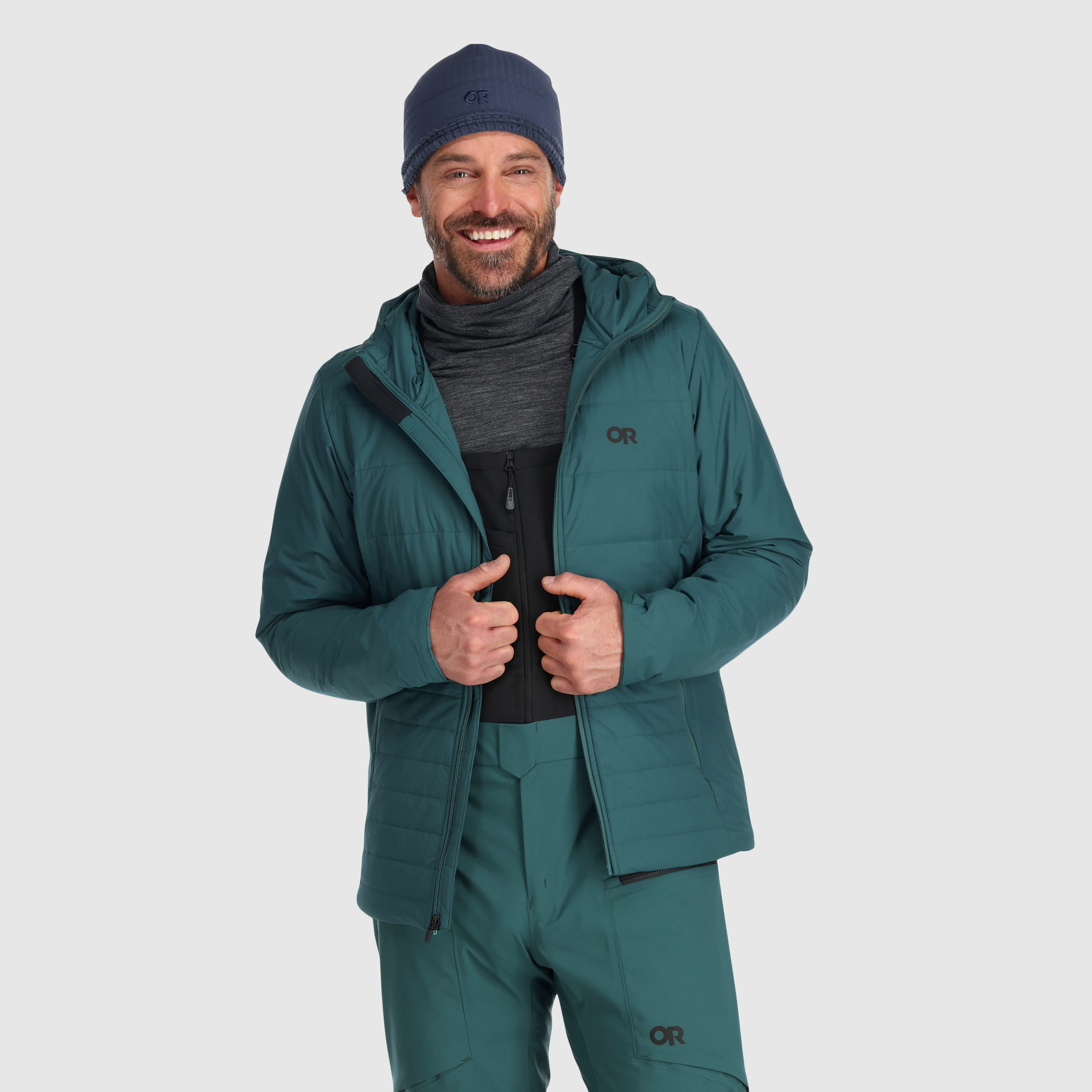Men's Eco-Friendly Insulated Hoodie with VerticalX™ ECO SR Technology