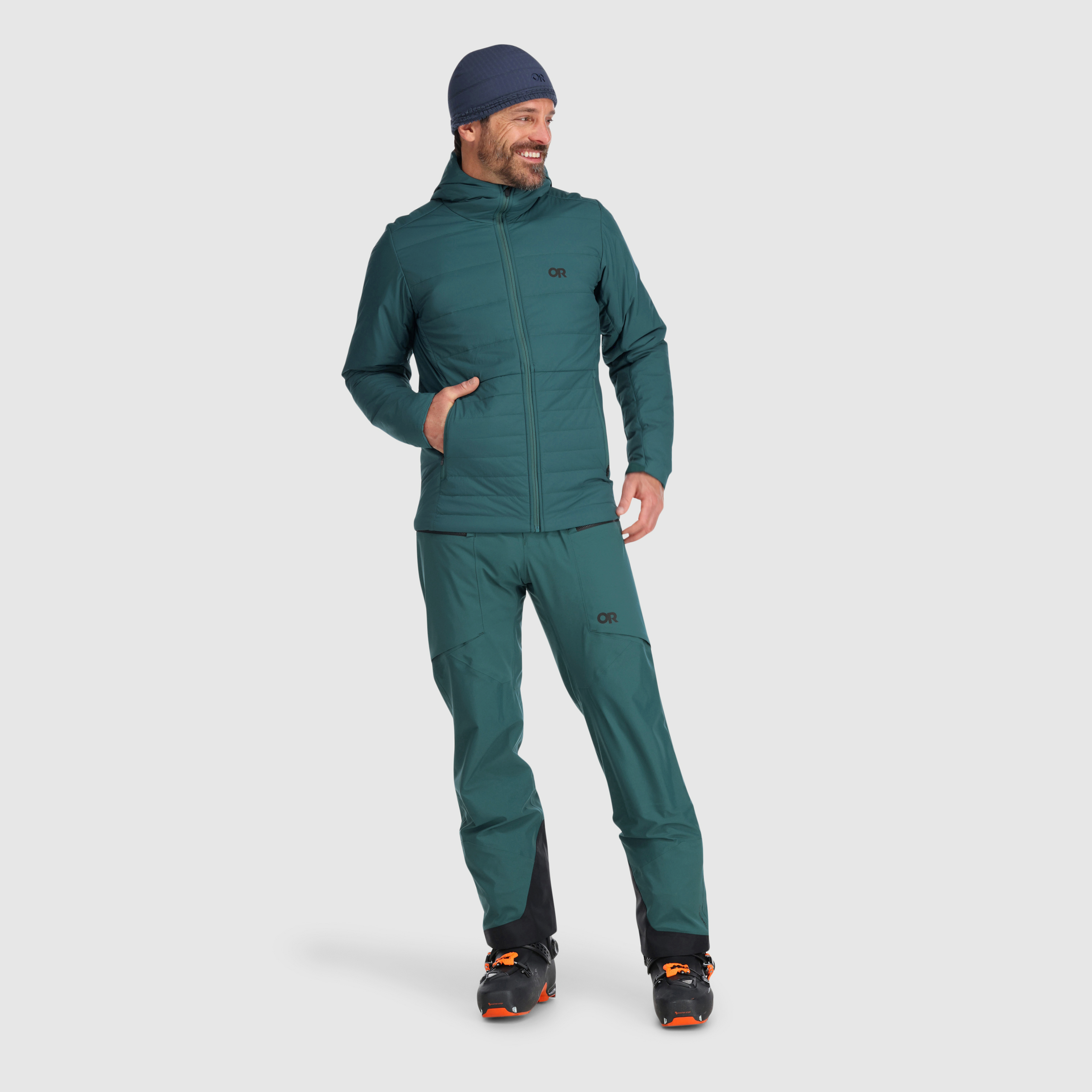 Men's Eco-Friendly Insulated Hoodie with VerticalX™ ECO SR Technology