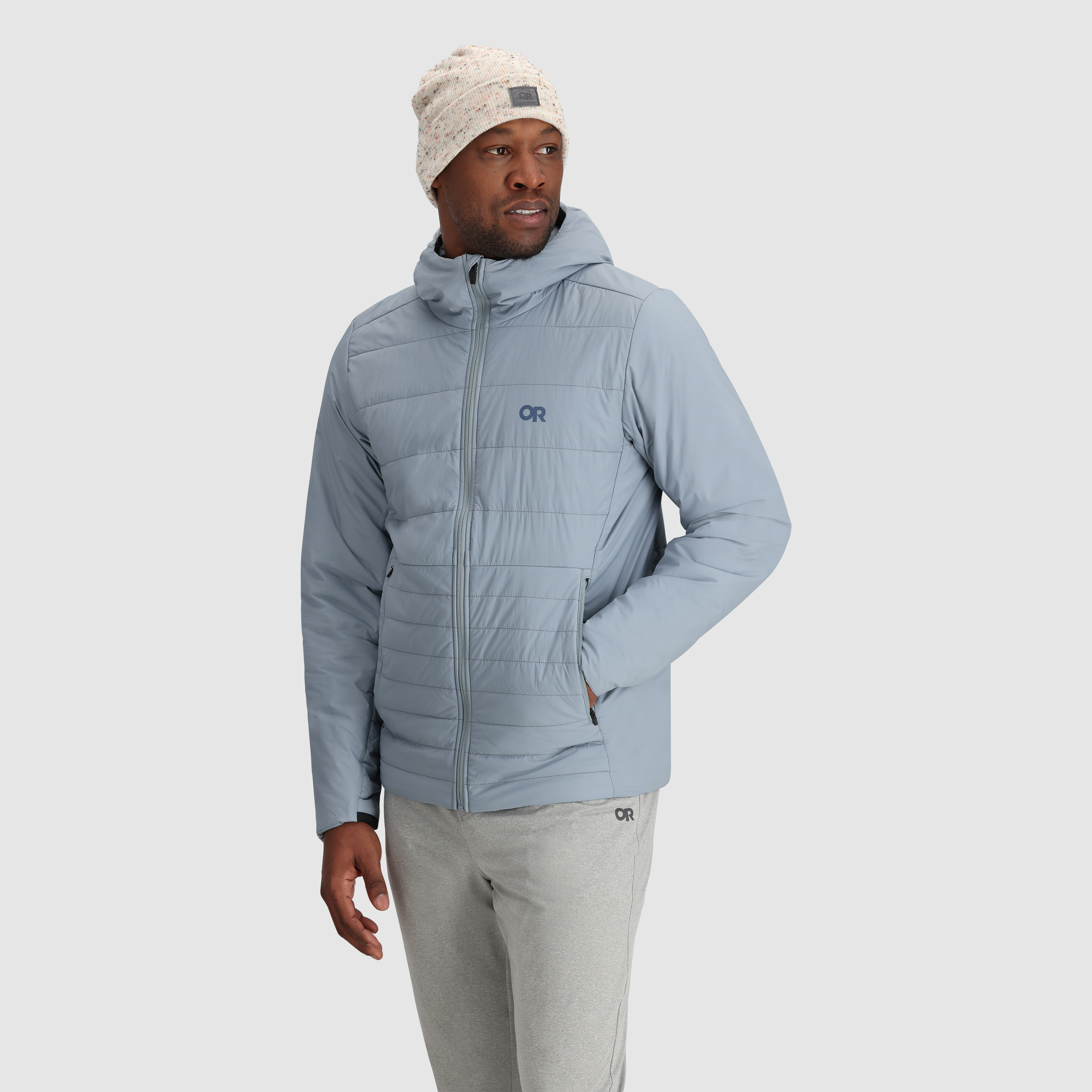Men's Eco-Friendly Insulated Hoodie with VerticalX™ ECO SR Technology