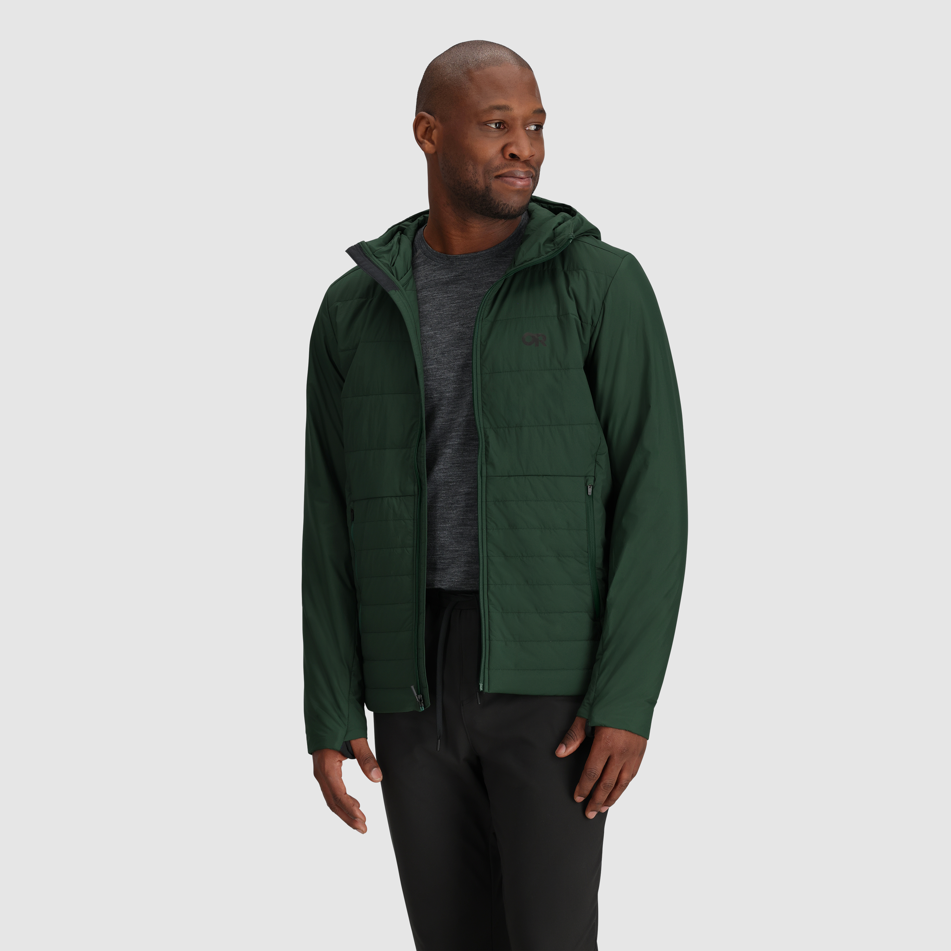 Men's Eco-Friendly Insulated Hoodie with VerticalX™ ECO SR Technology