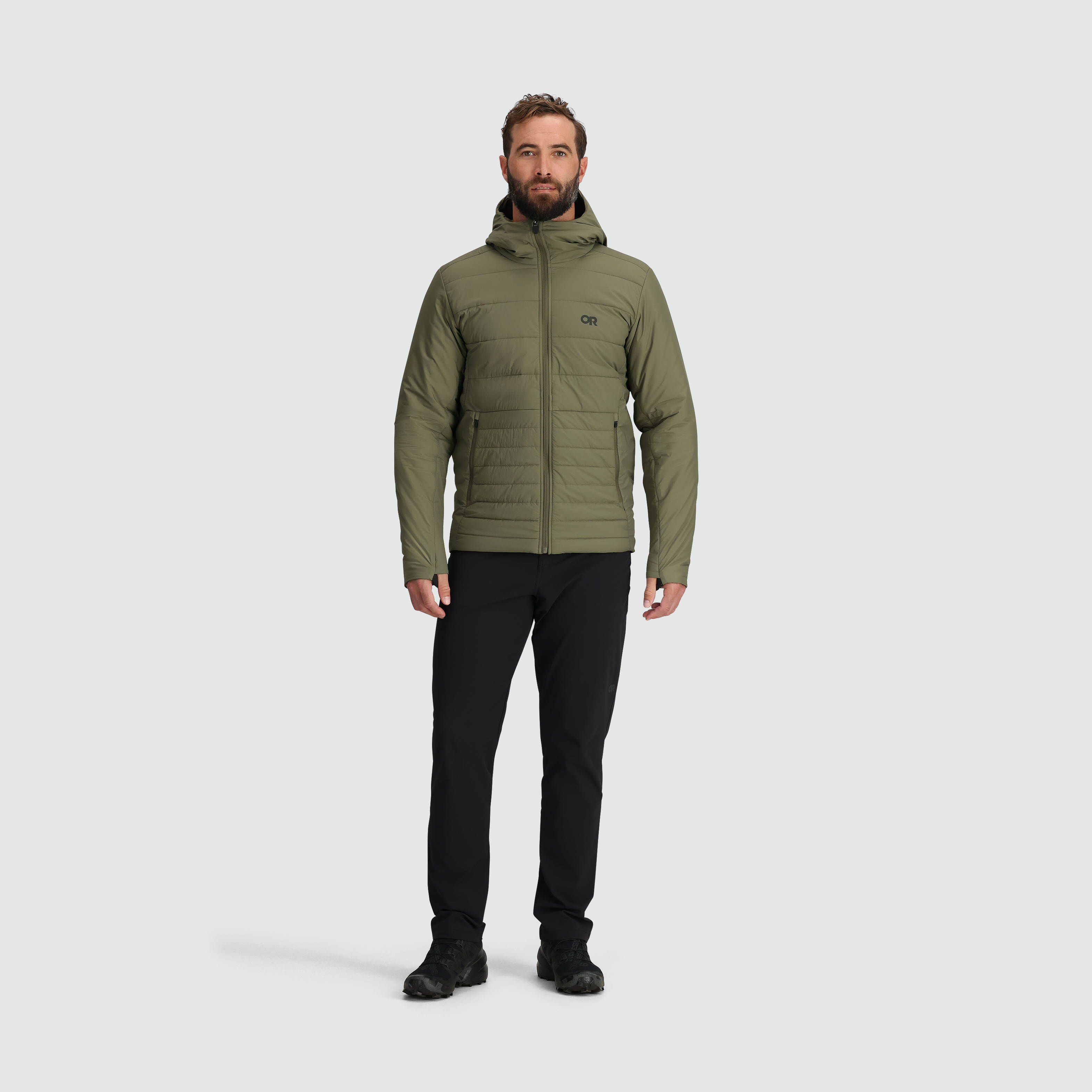 Men's Eco-Friendly Insulated Hoodie with VerticalX™ ECO SR Technology