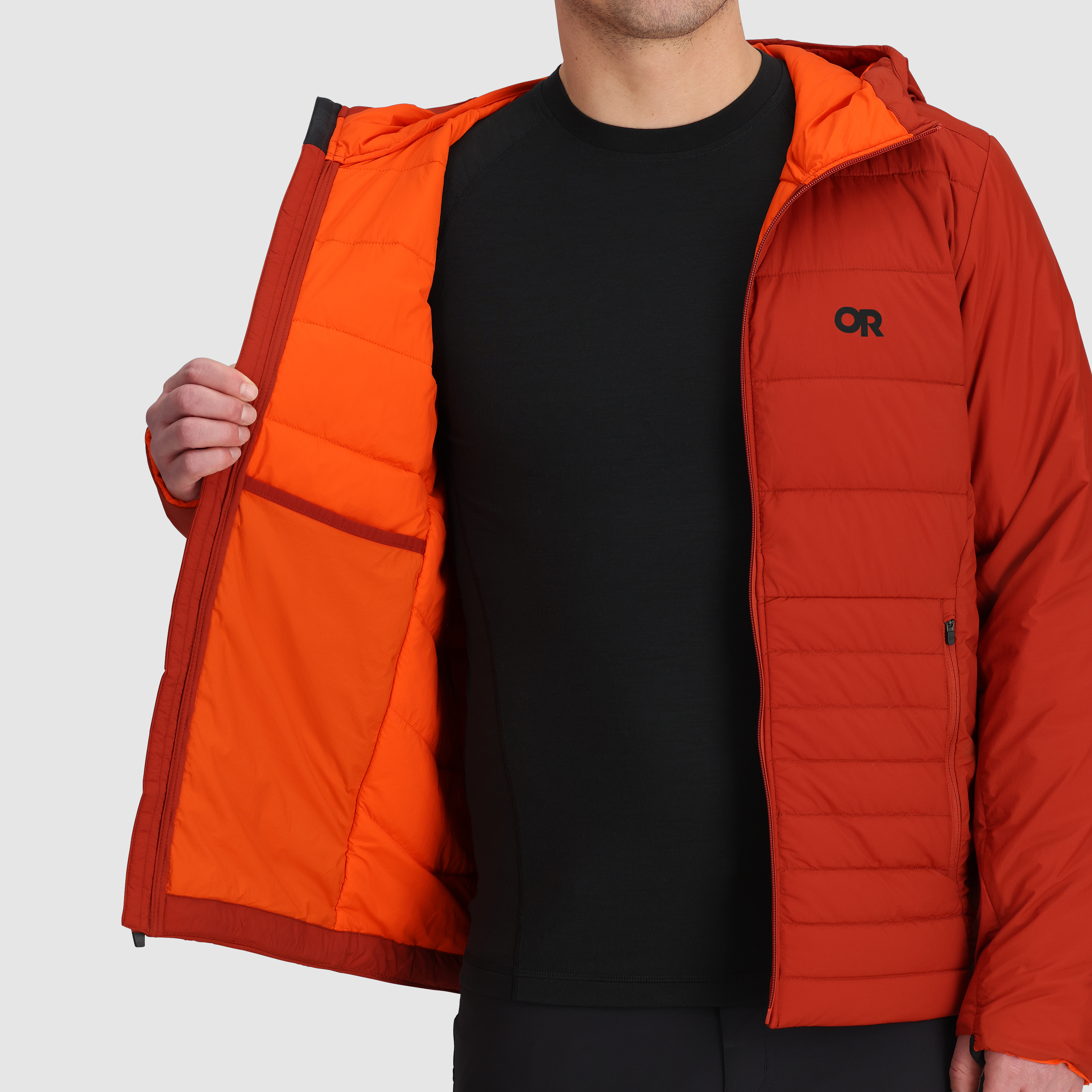 Men's Eco-Friendly Insulated Hoodie with VerticalX™ ECO SR Technology