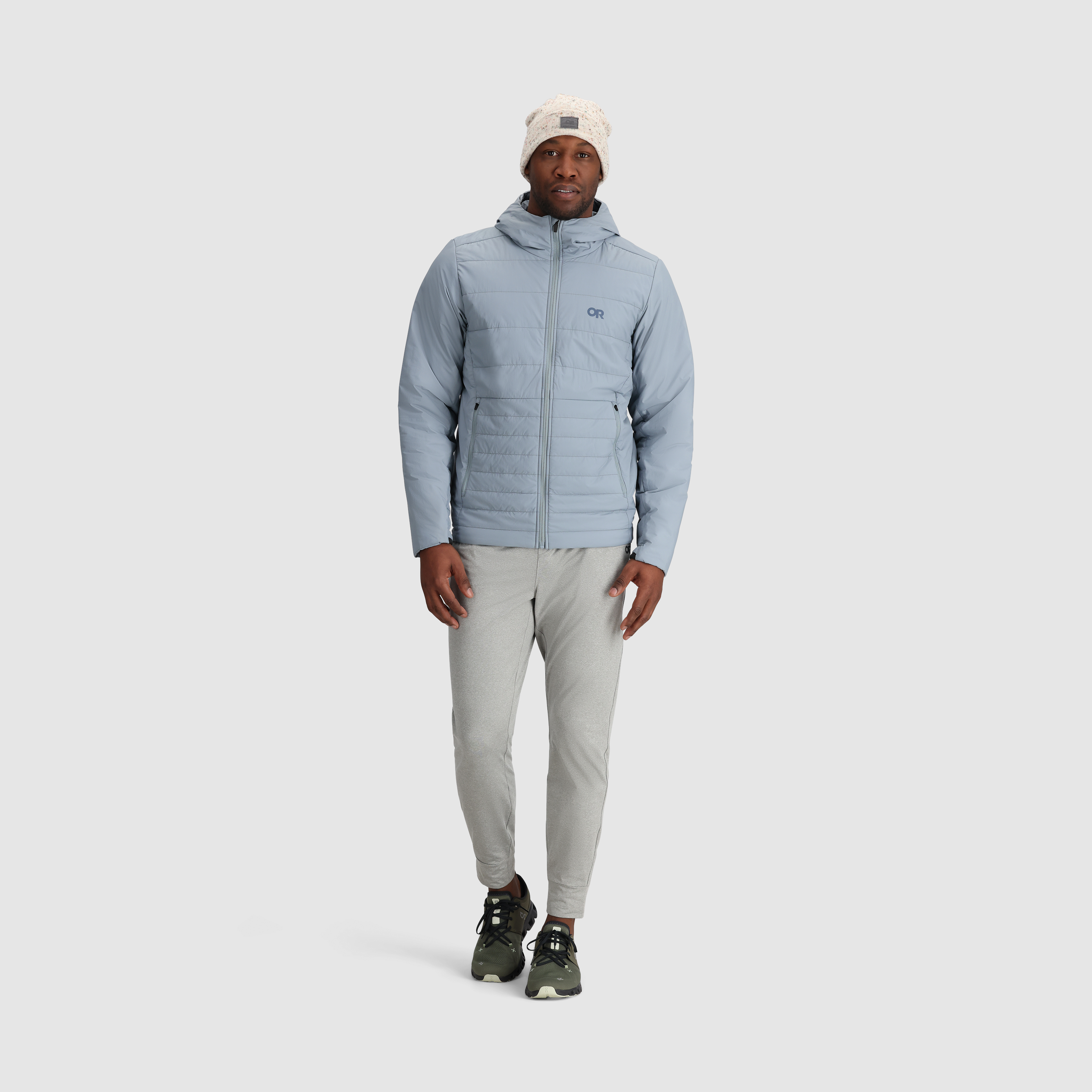 Men's Eco-Friendly Insulated Hoodie with VerticalX™ ECO SR Technology