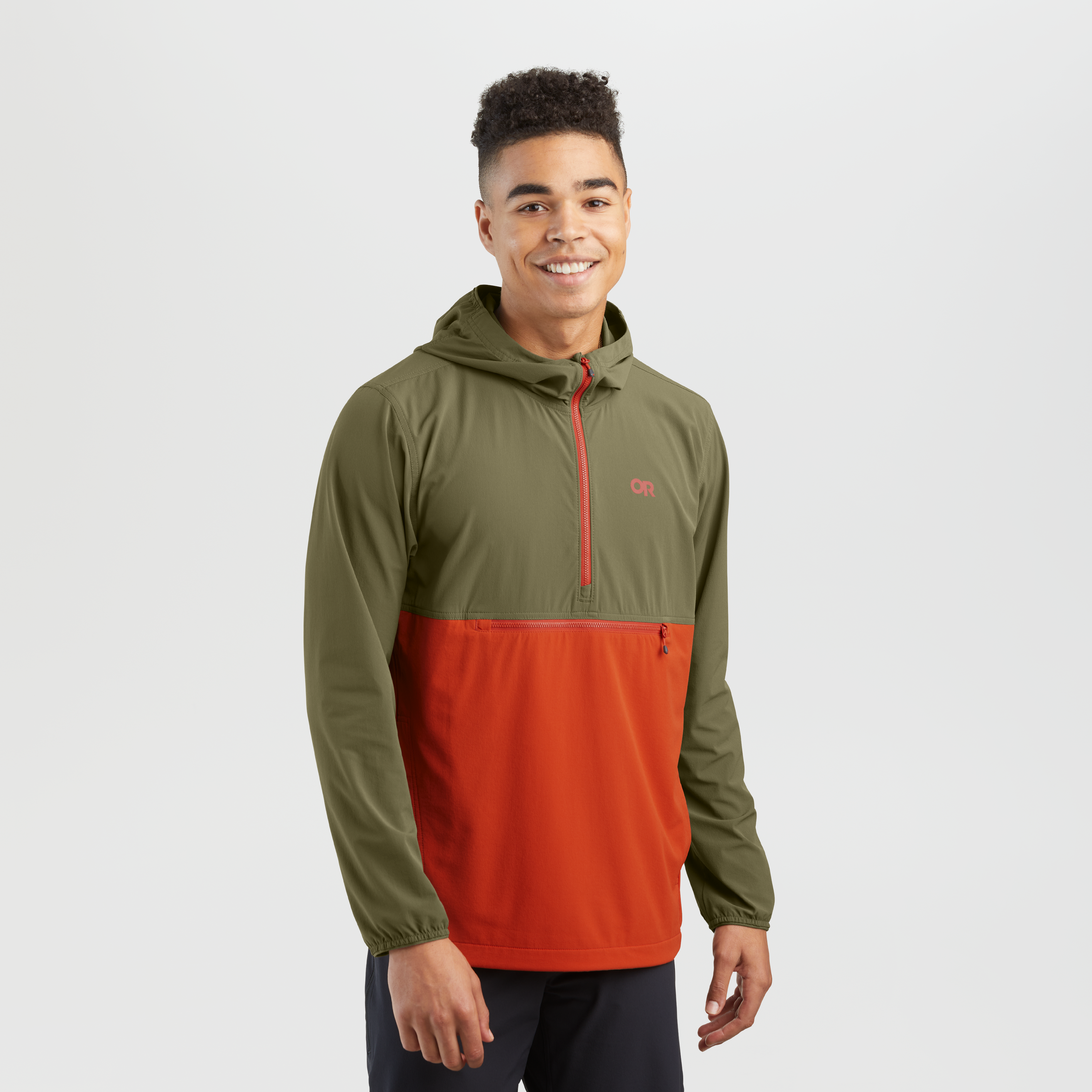 Men's Ferrosi Anorak Jacket - Water-Resistant & Breathable for Hiking
