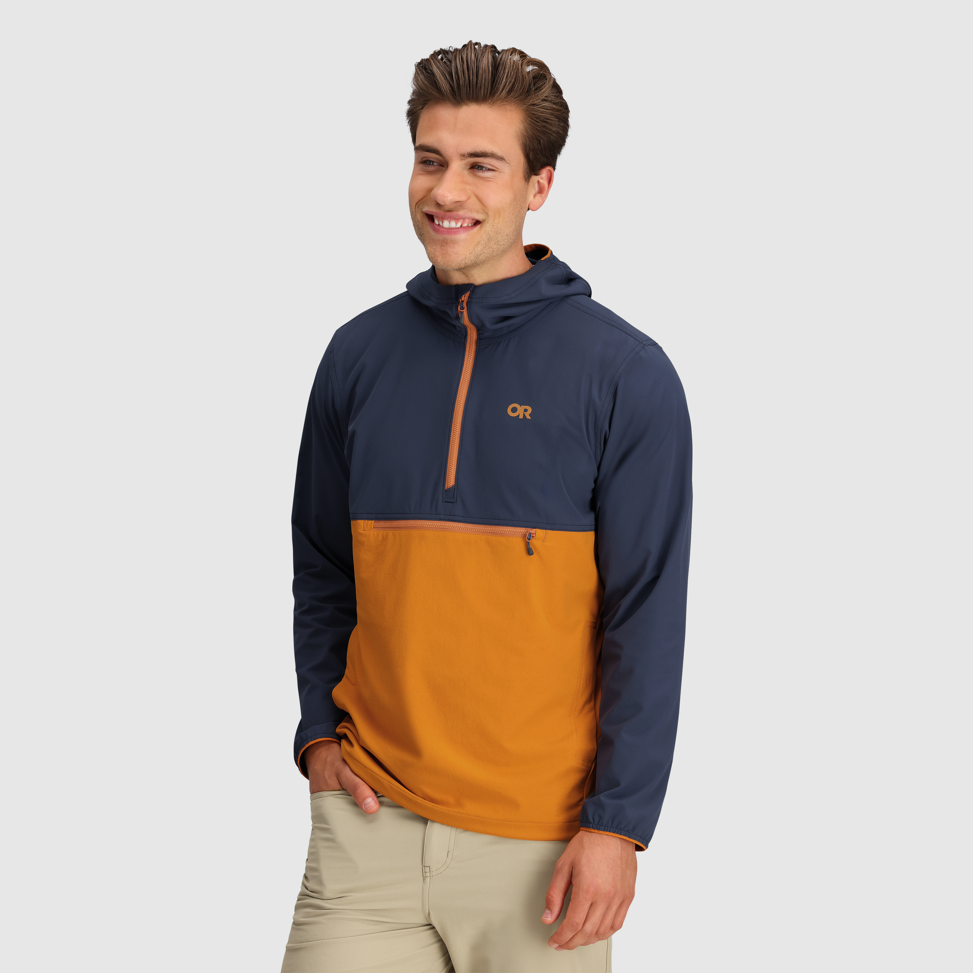 Men's Ferrosi Anorak Jacket - Water-Resistant & Breathable for Hiking