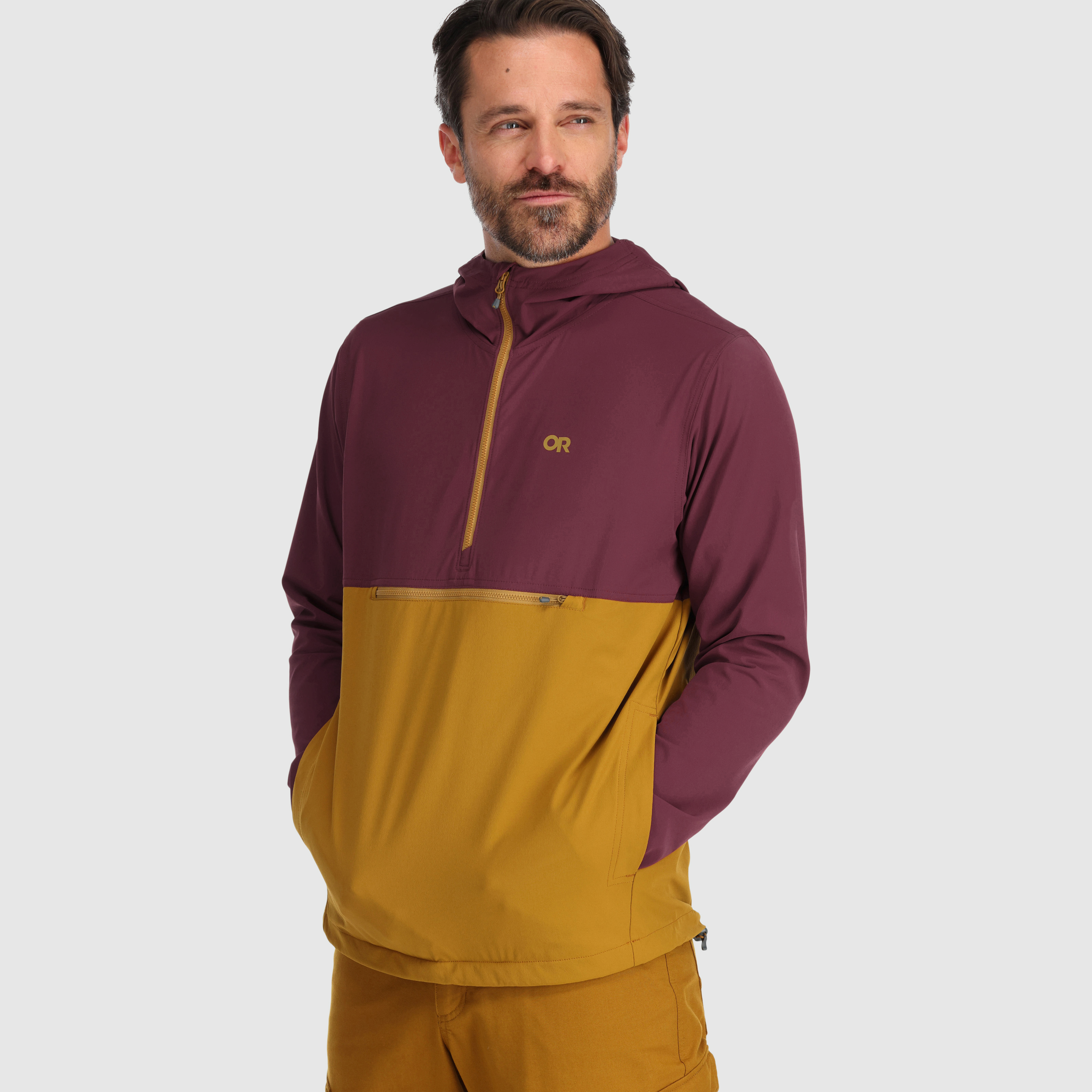 Men's Ferrosi Anorak Jacket - Water-Resistant & Breathable for Hiking