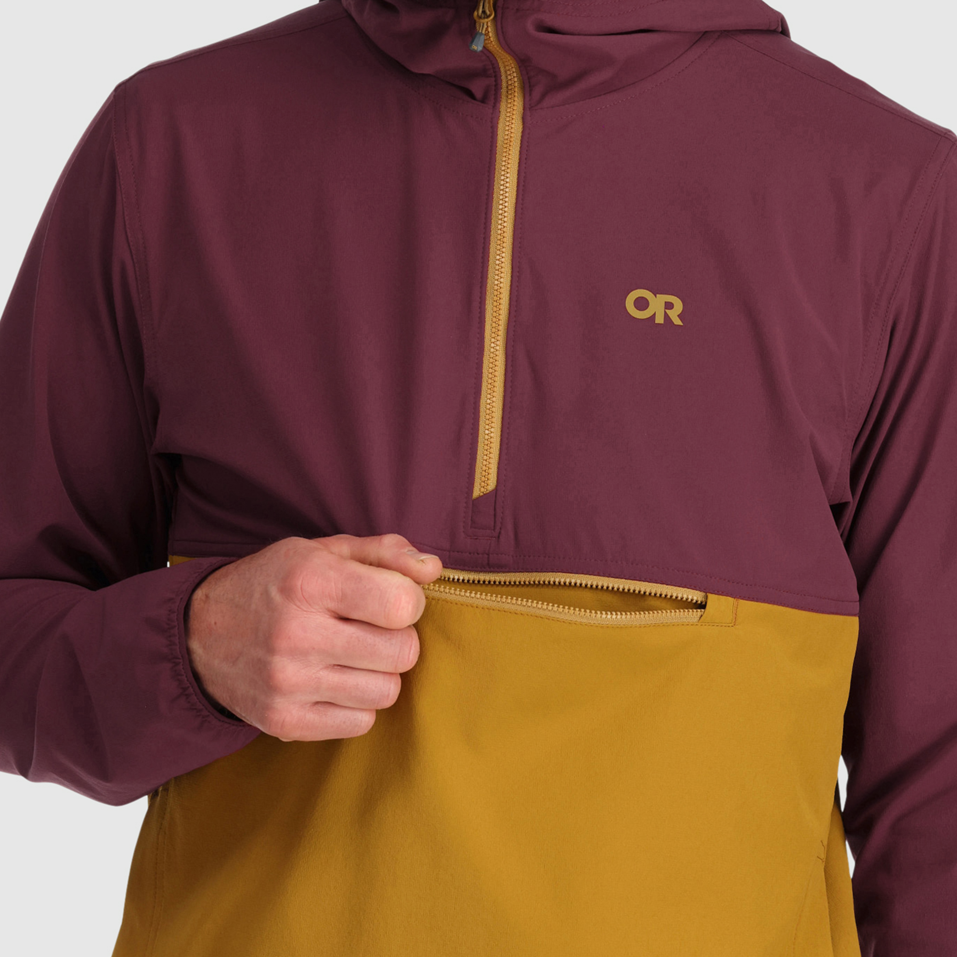 Men's Ferrosi Anorak Jacket - Water-Resistant & Breathable for Hiking