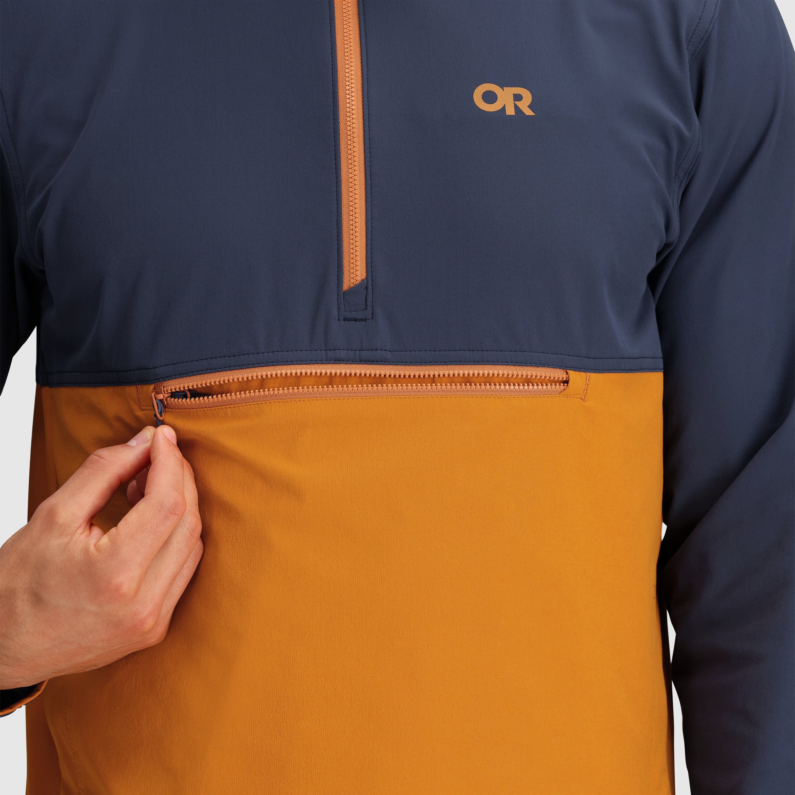 Men's Ferrosi Anorak Jacket - Water-Resistant & Breathable for Hiking