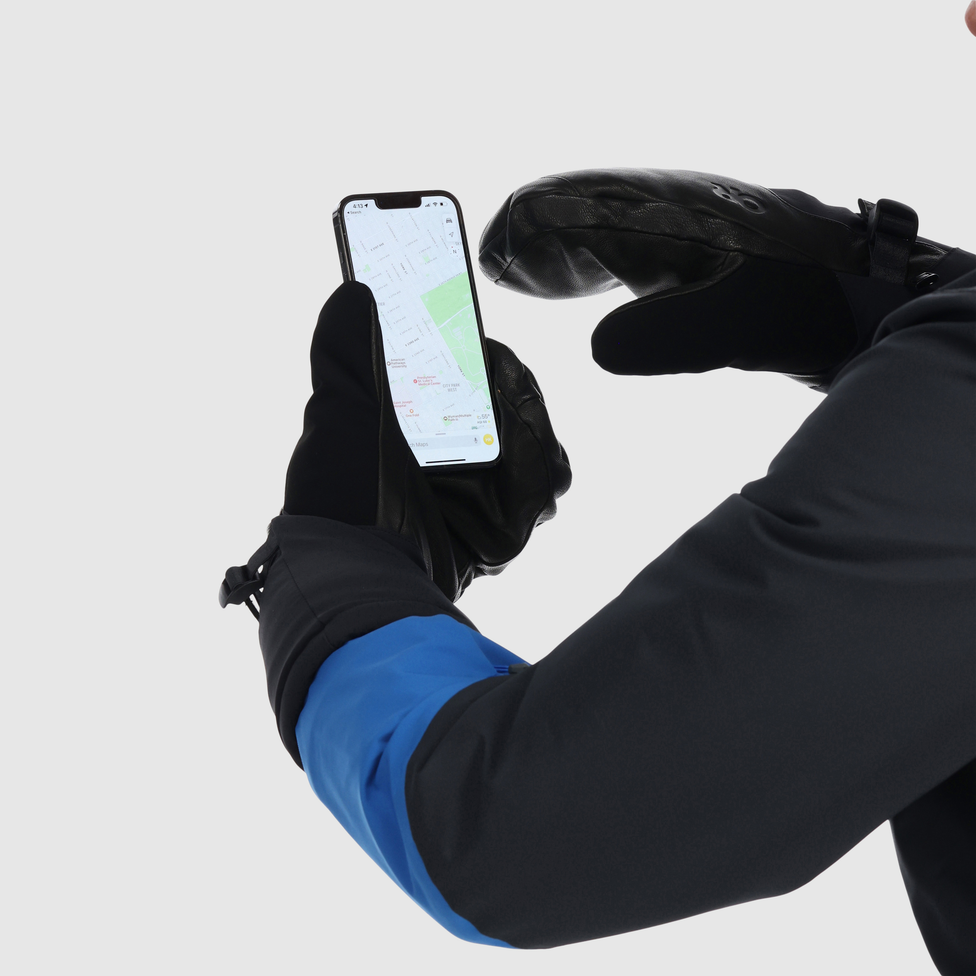 GORE-TEX® Waterproof Ski Mitts for Cold Weather - Carbide Sensor