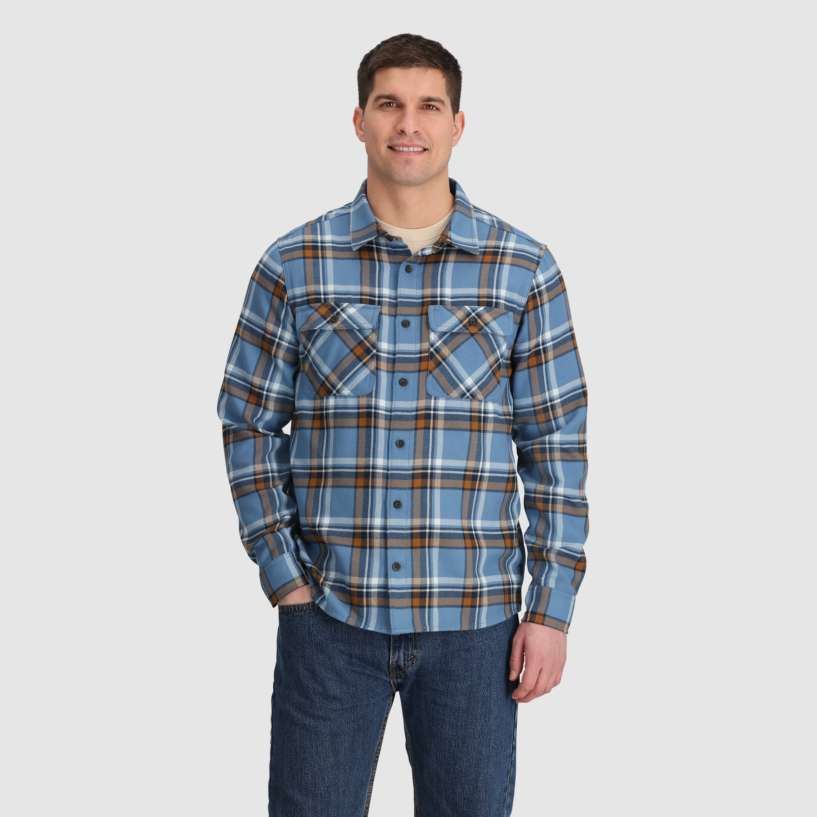 Men's Feedback Flannel Shirt - UPF 50+ & Moisture-Wicking