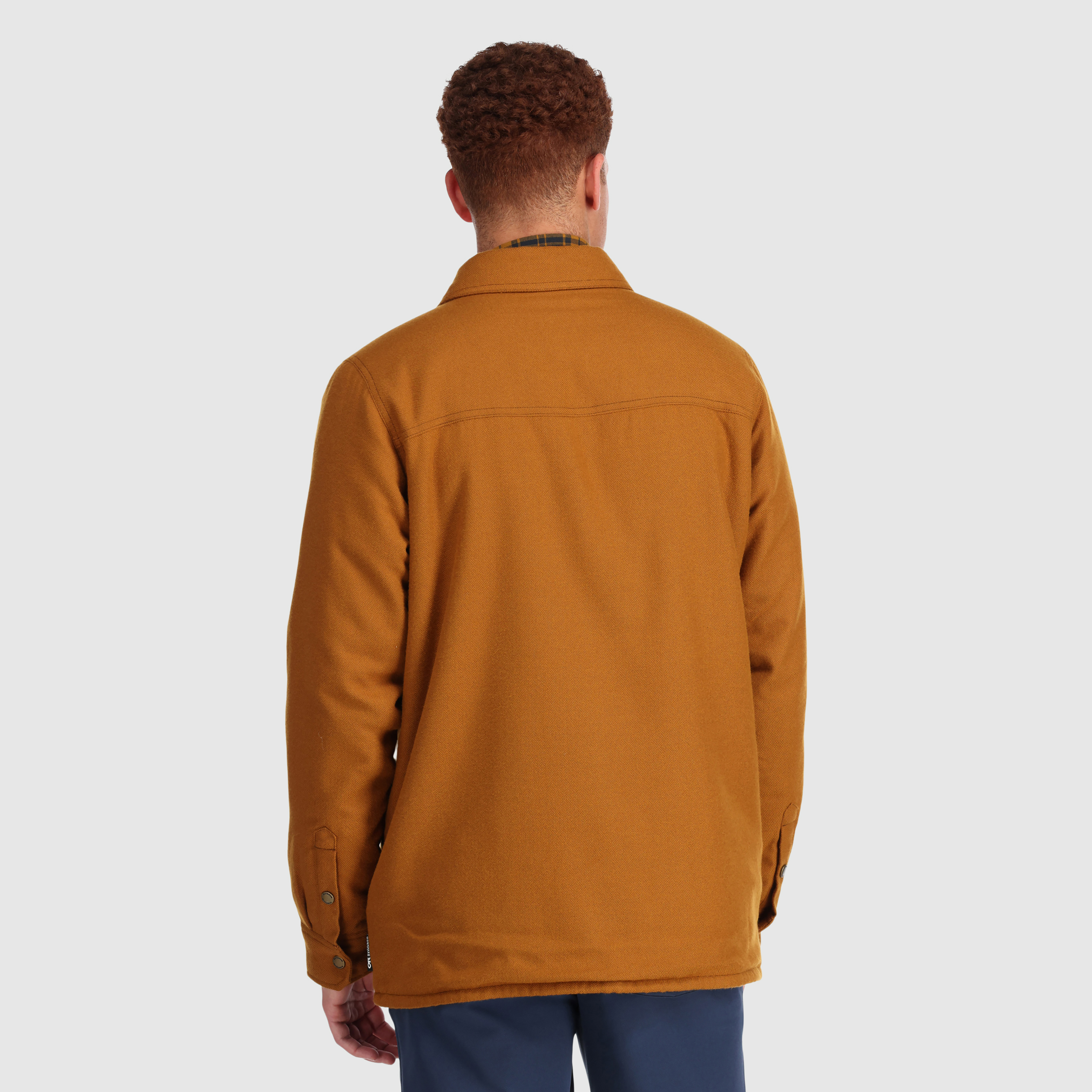 Men's Feedback Sherpa-Lined Flannel Shirt Jacket