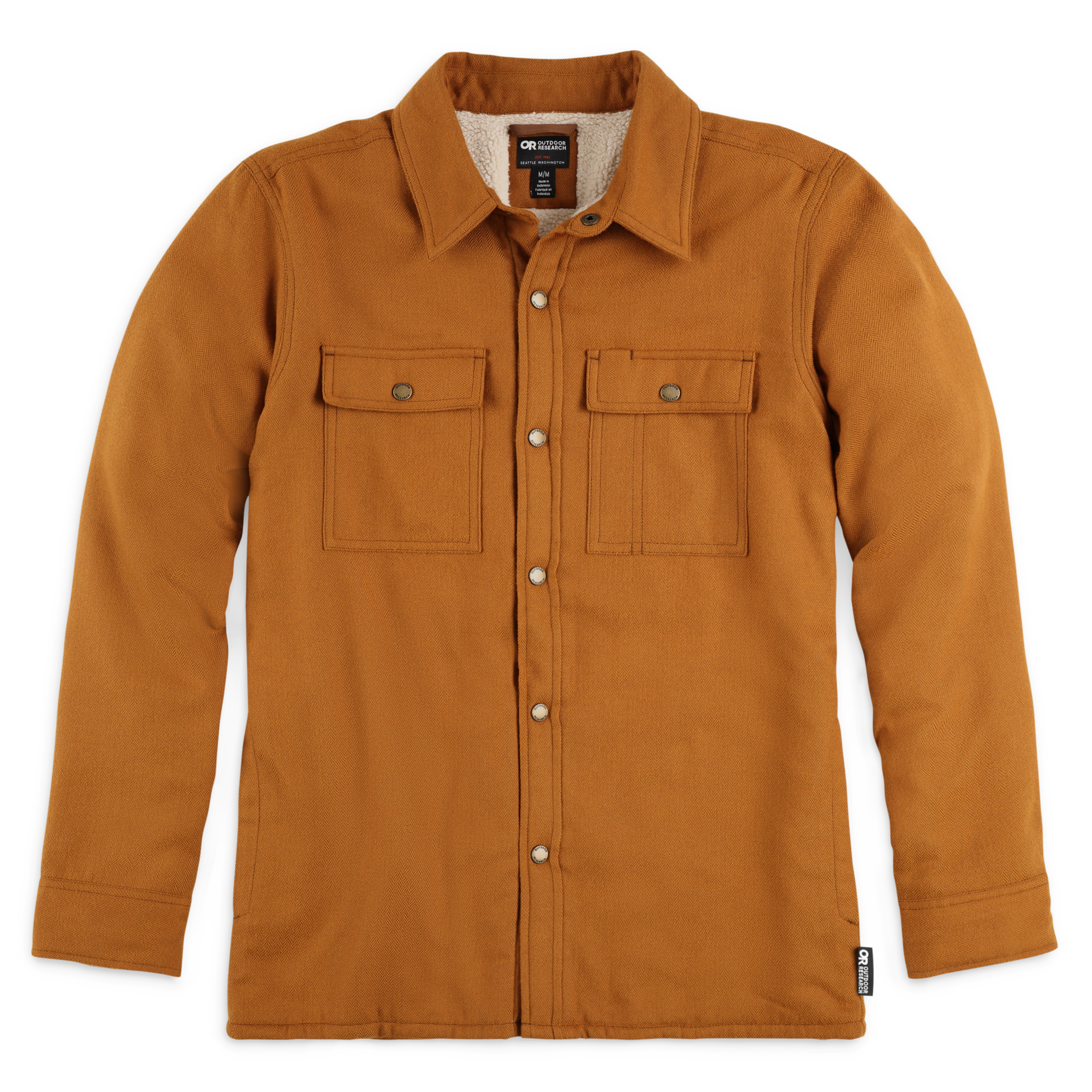 Men's Feedback Sherpa-Lined Flannel Shirt Jacket
