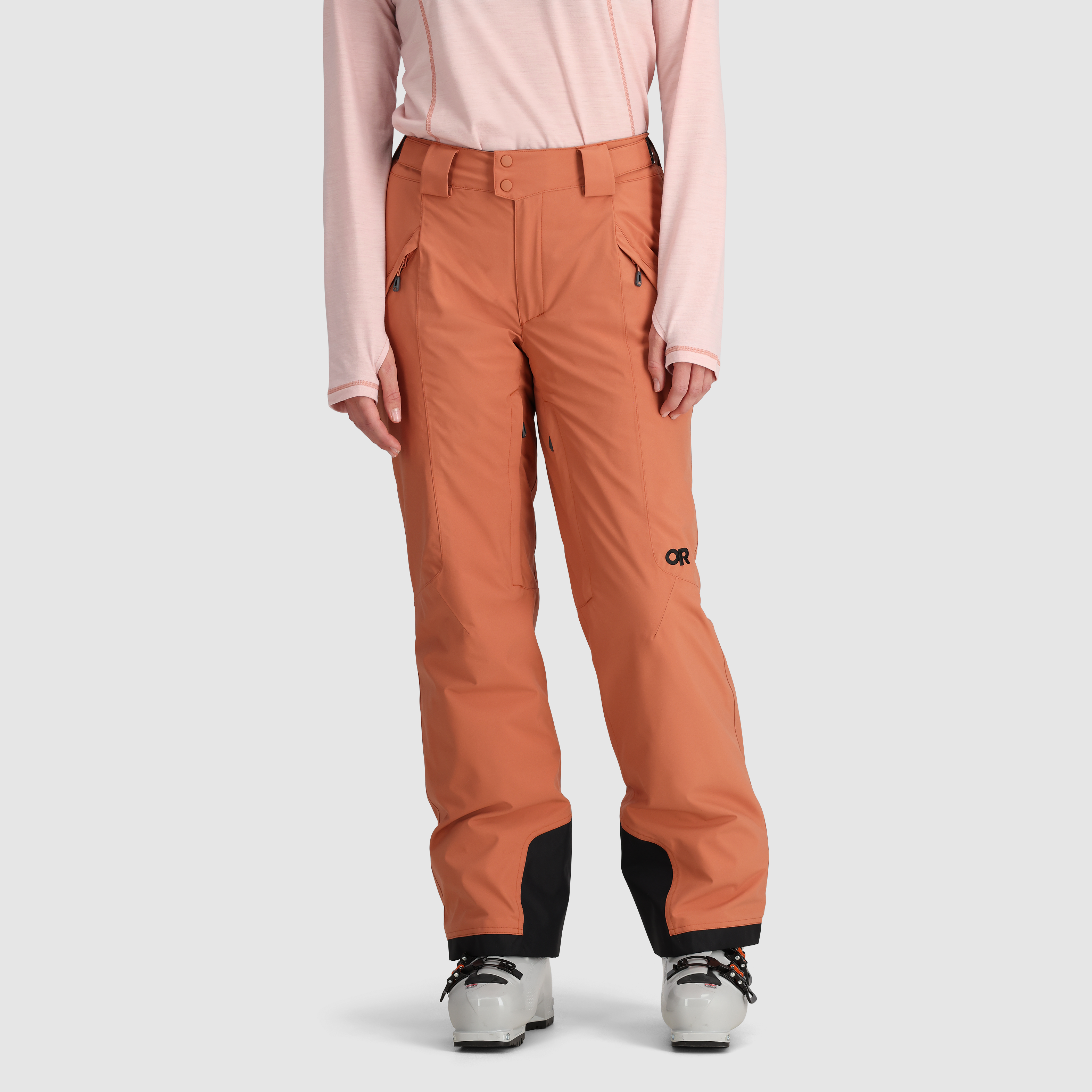 Women's Insulated Snow Pants - Waterproof & Recycled for Skiing
