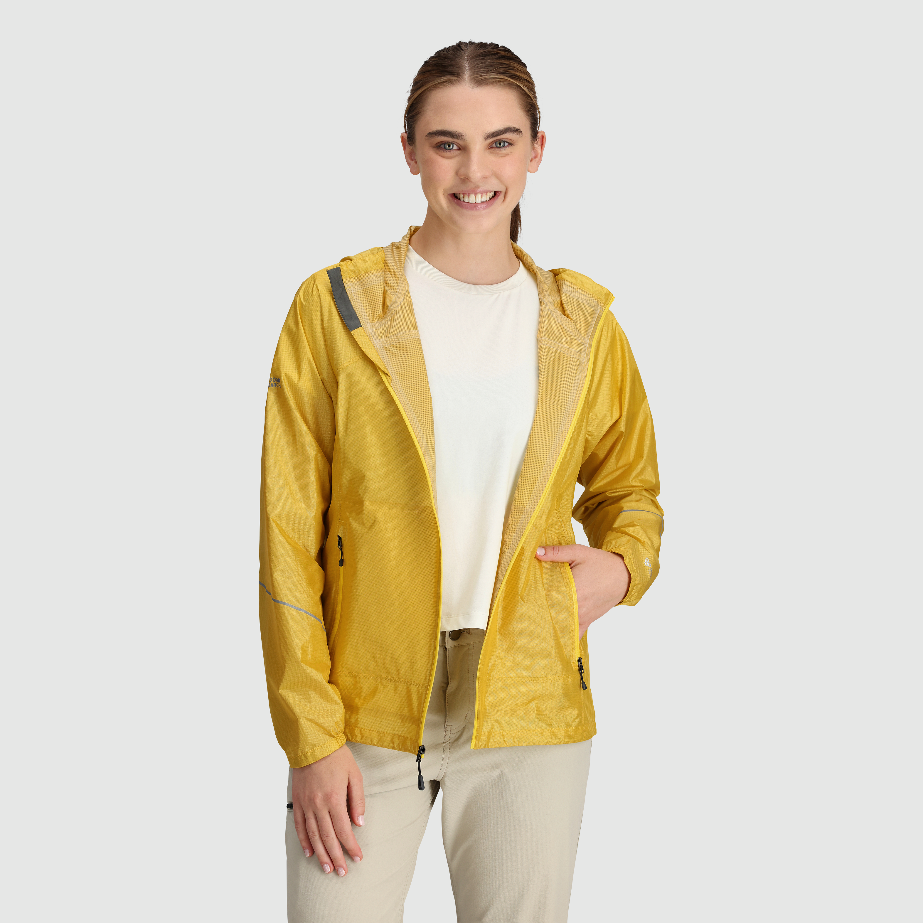 Women's Helium Rain Jacket - Lightweight Waterproof Hiking Jacket
