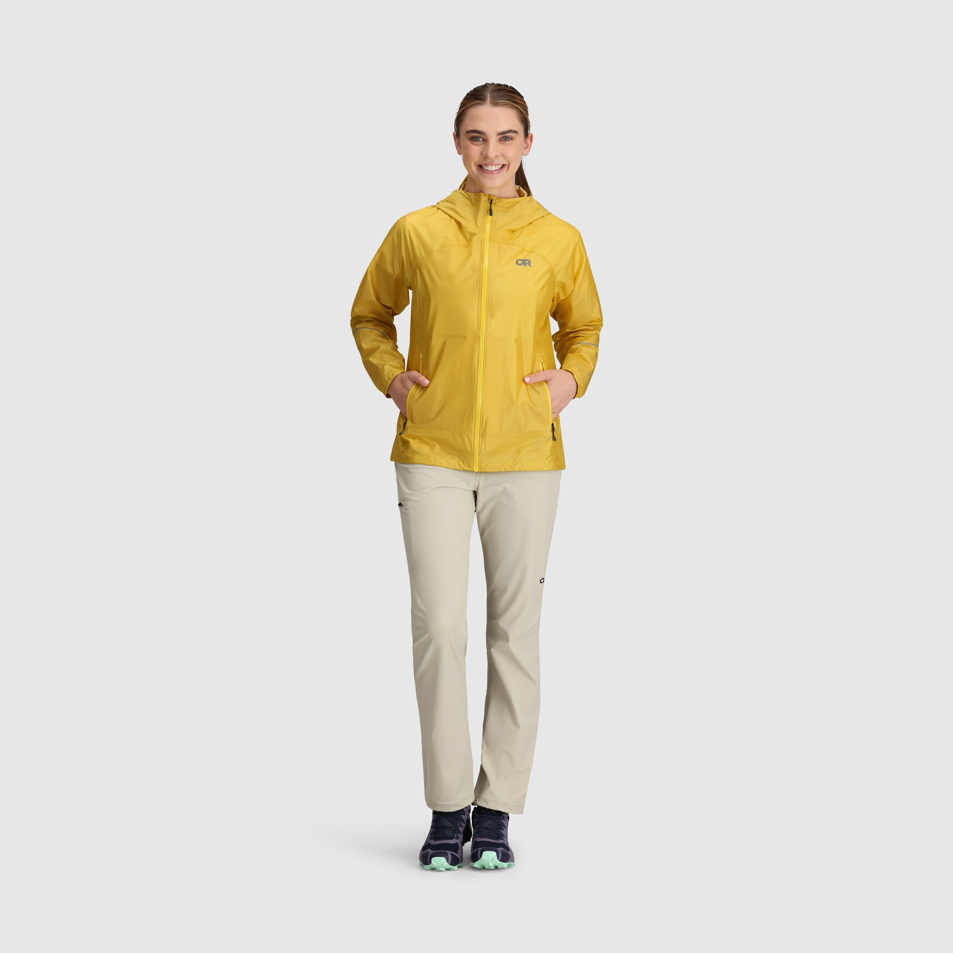 Women's Helium Rain Jacket - Lightweight Waterproof Hiking Jacket