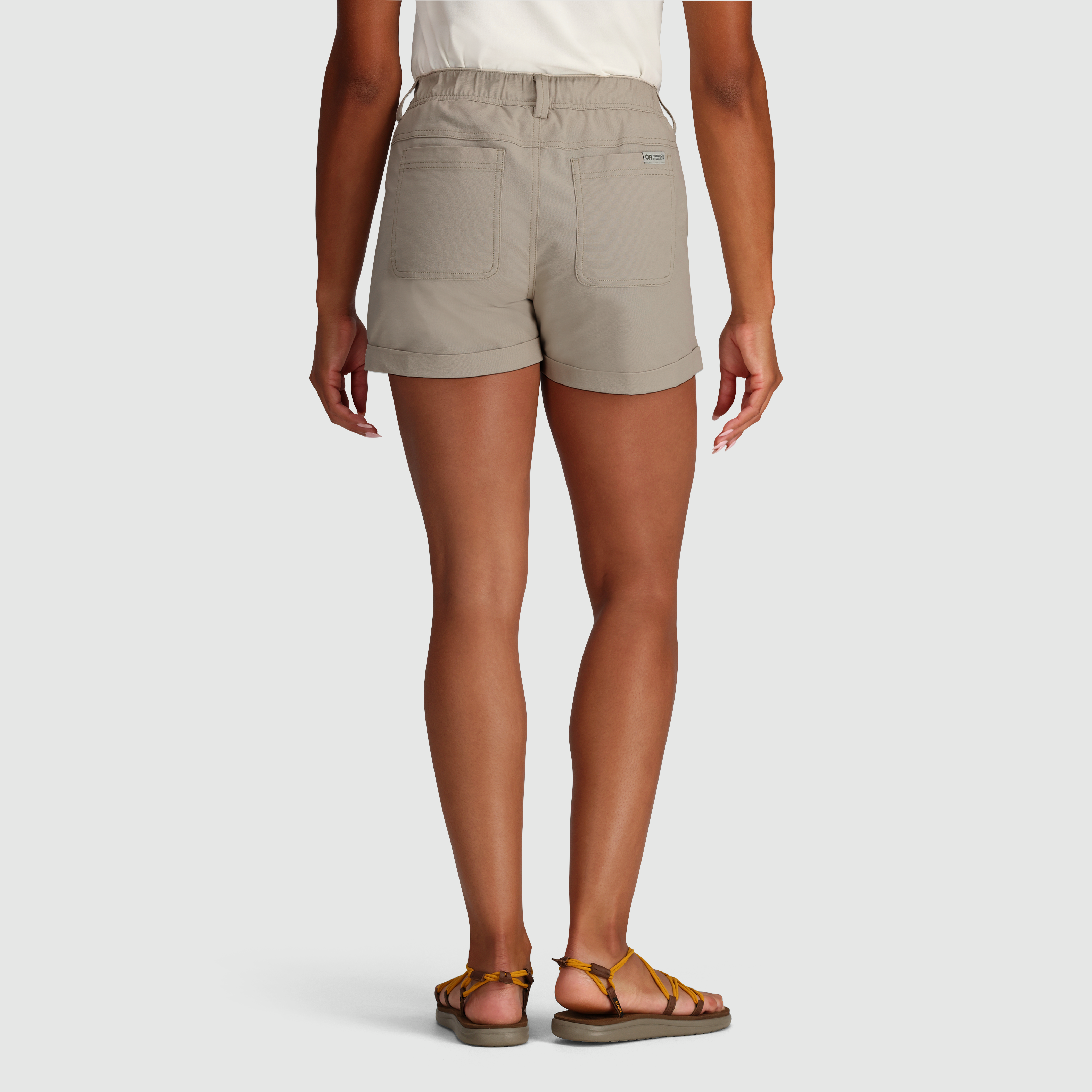 Women's UPF 50+ Canvas Shorts with Pockets - 3" Inseam
