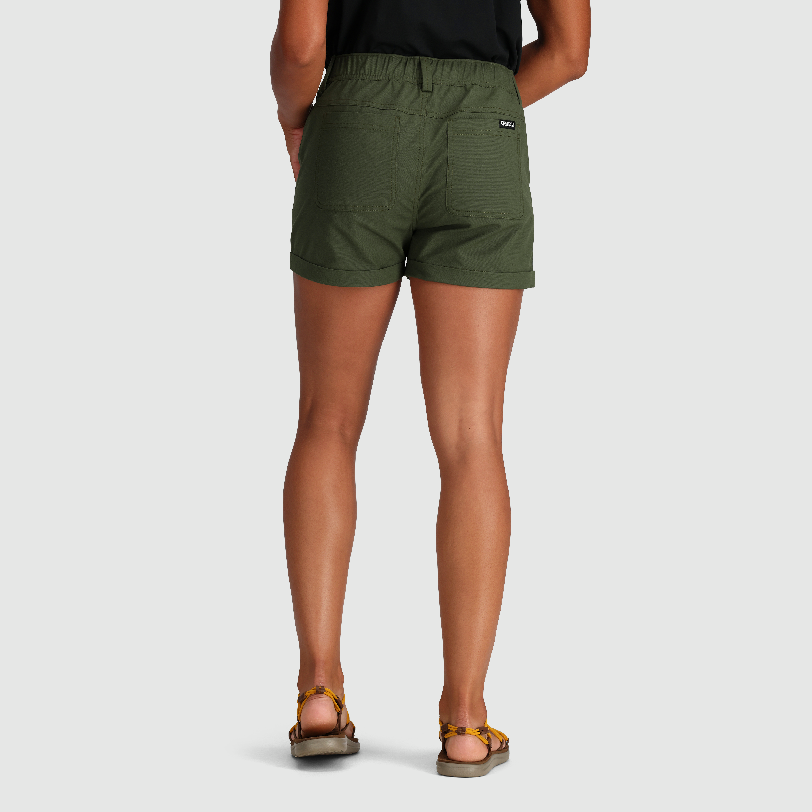 Women's UPF 50+ Canvas Shorts with Pockets - 3" Inseam