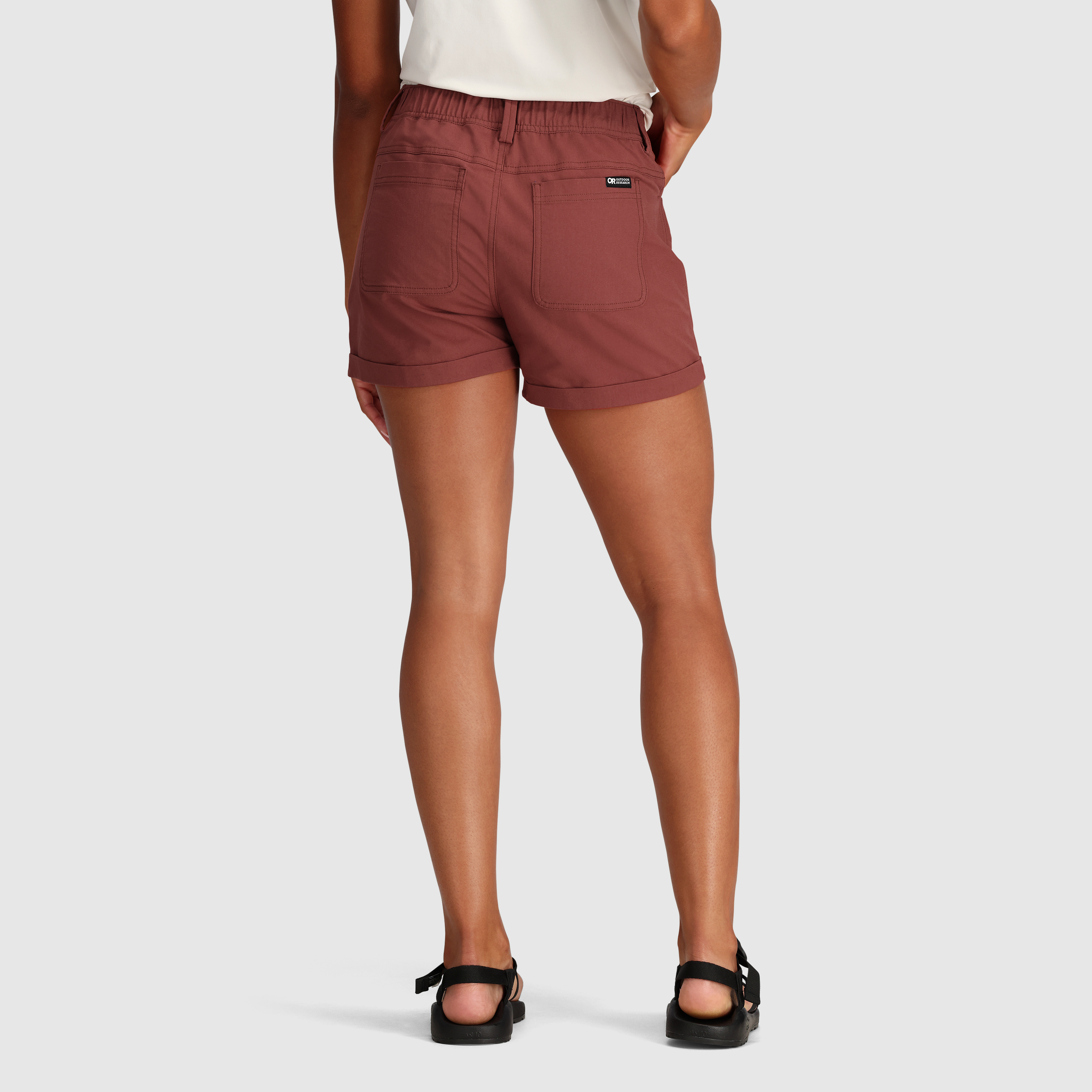 Women's UPF 50+ Canvas Shorts with Pockets - 3" Inseam