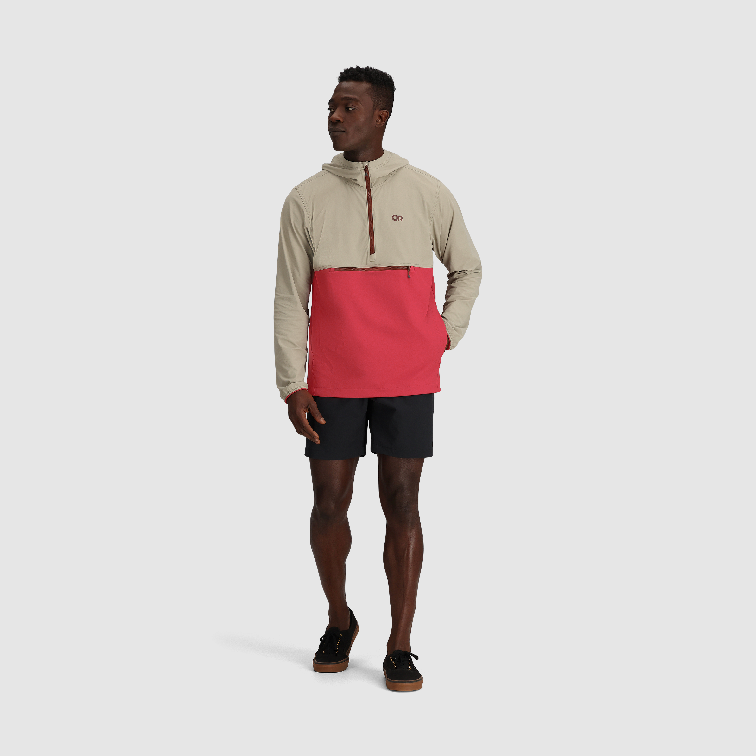 Men's Ferrosi Anorak Jacket - Water-Resistant & Breathable for Hiking