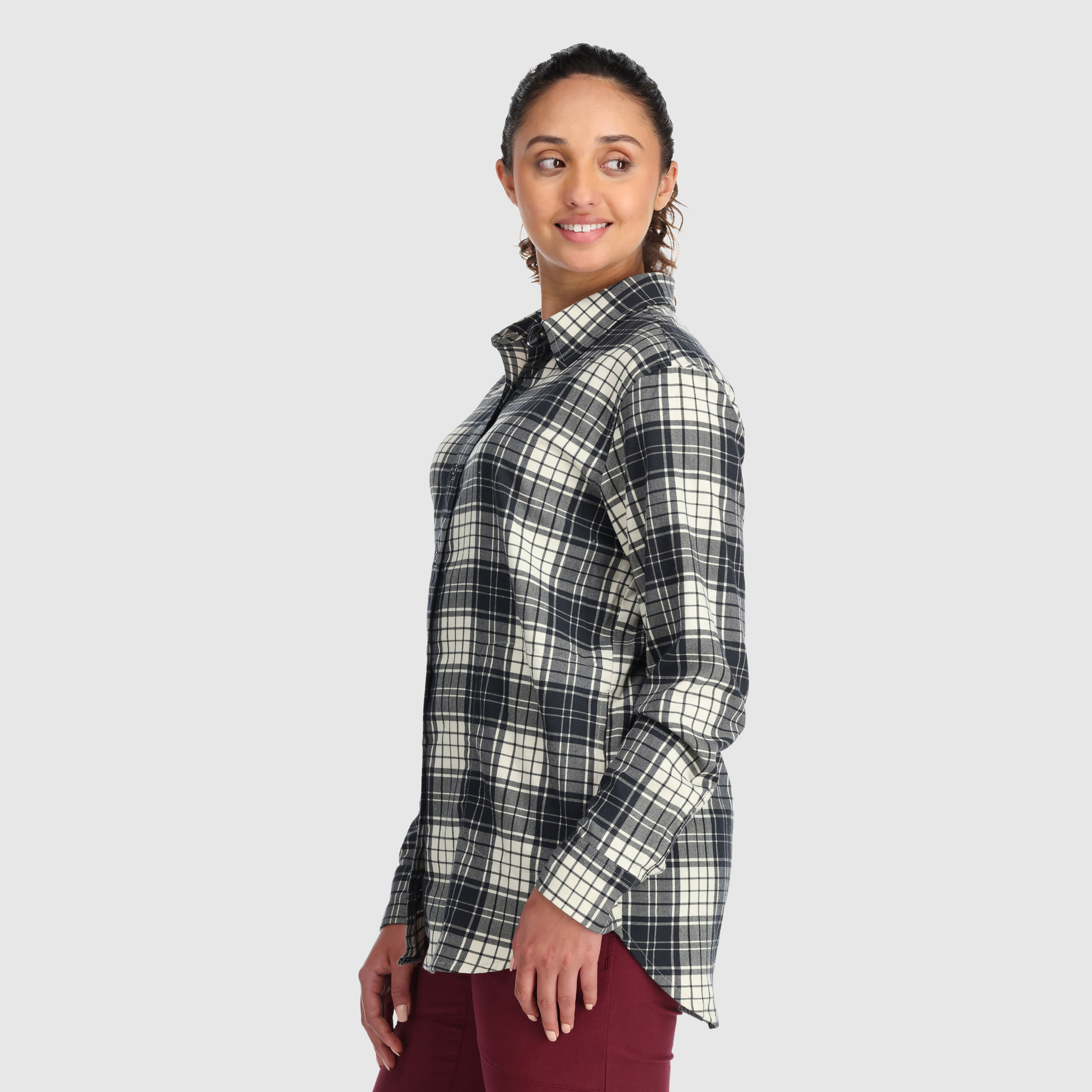 Women's Kulshan UPF 50+ Flannel Shirt for Hiking & Camping