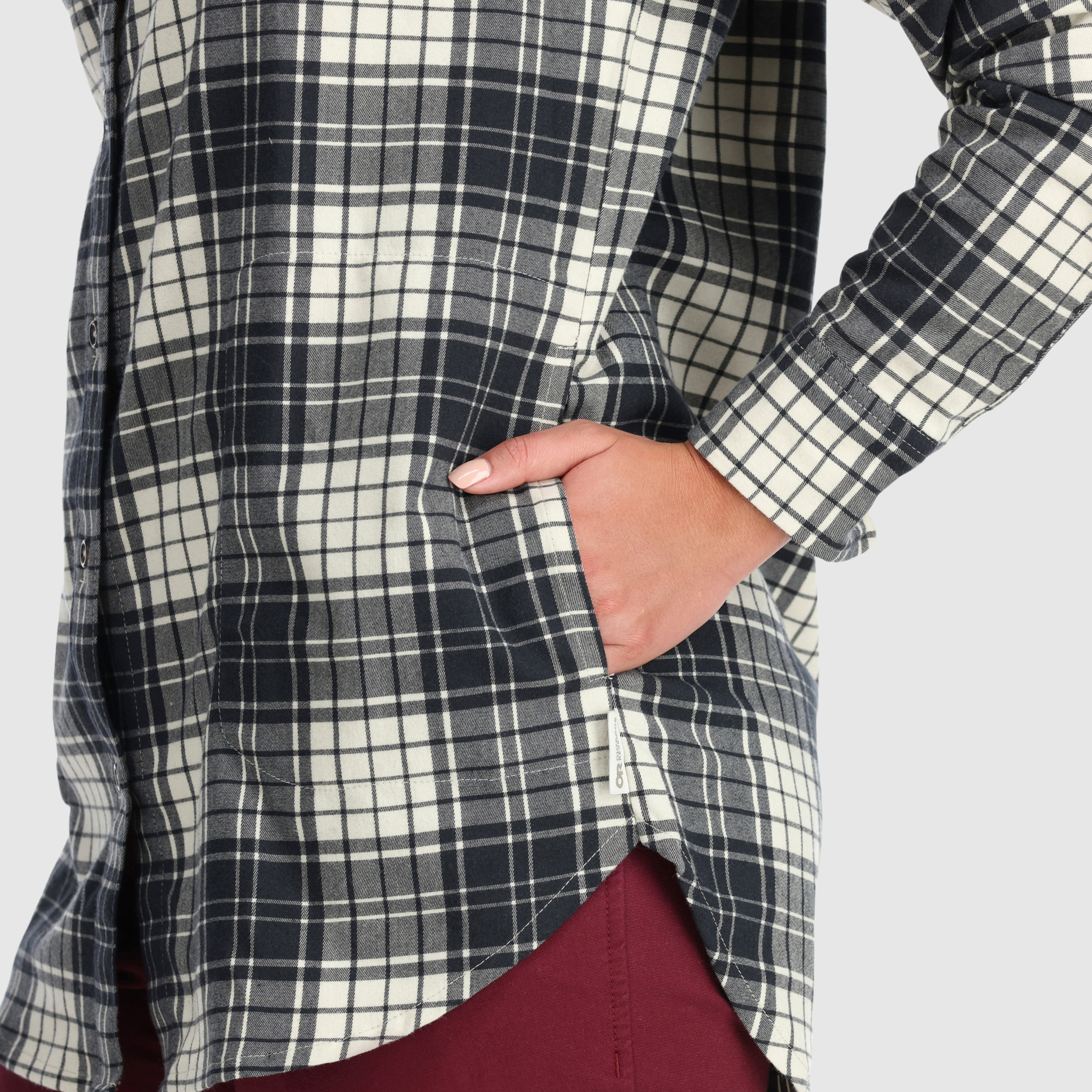 Women's Kulshan UPF 50+ Flannel Shirt for Hiking & Camping