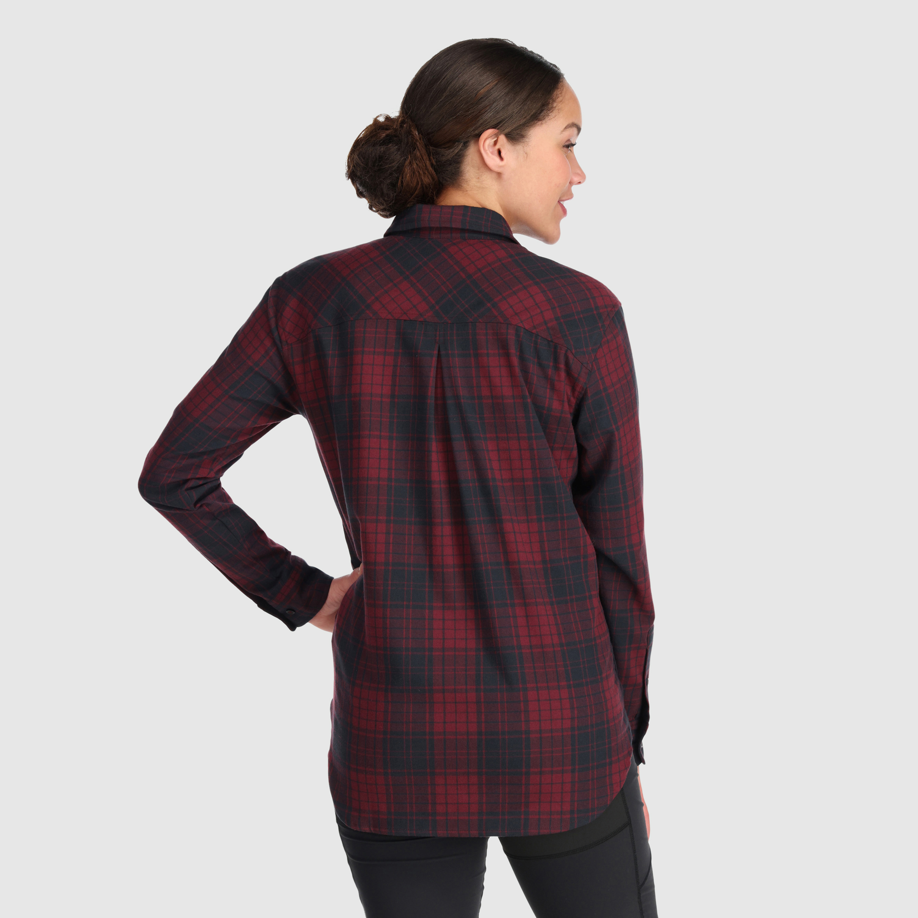 Women's Kulshan UPF 50+ Flannel Shirt for Hiking & Camping
