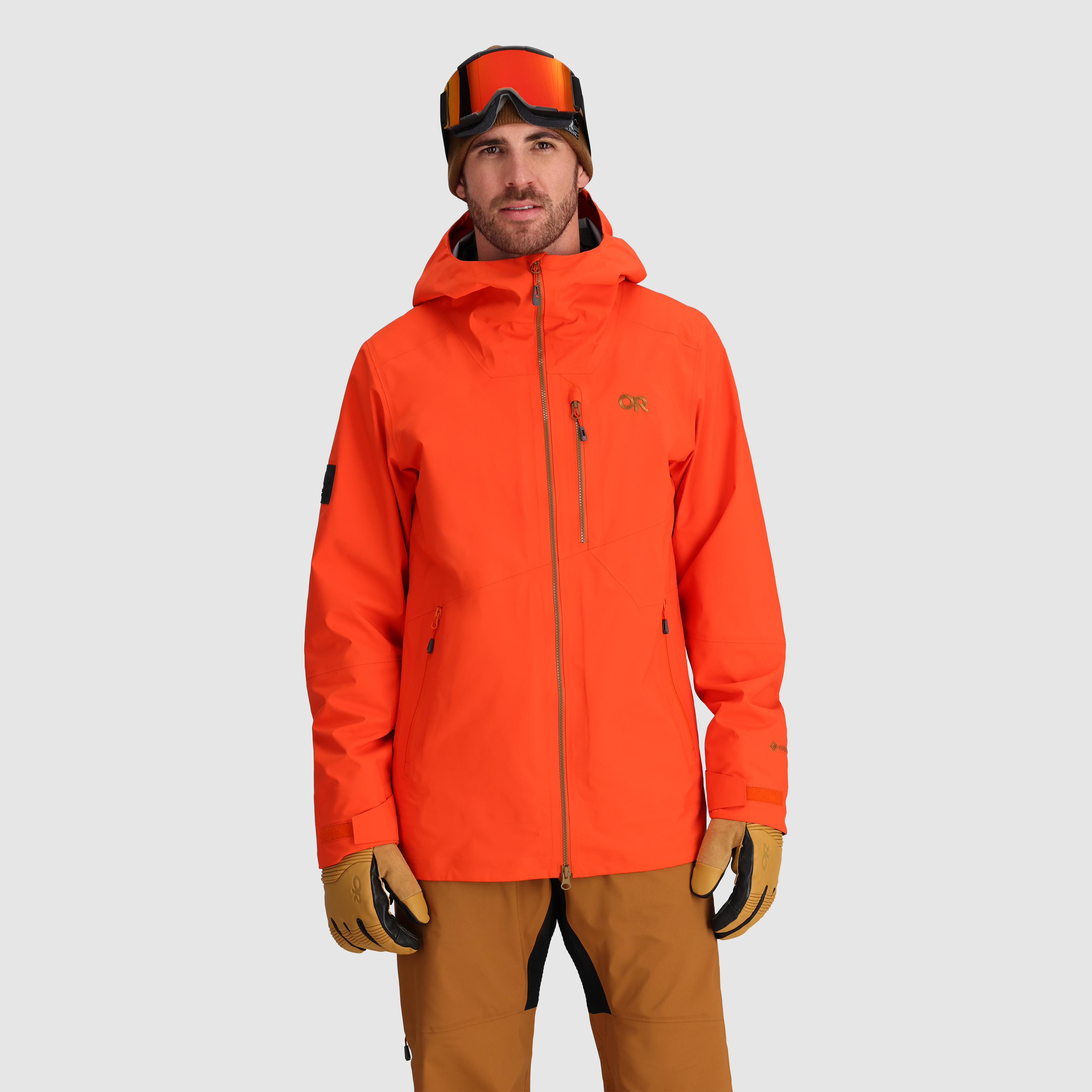 Men's GORE-TEX Ski Jacket - Waterproof & Breathable for Freeriding