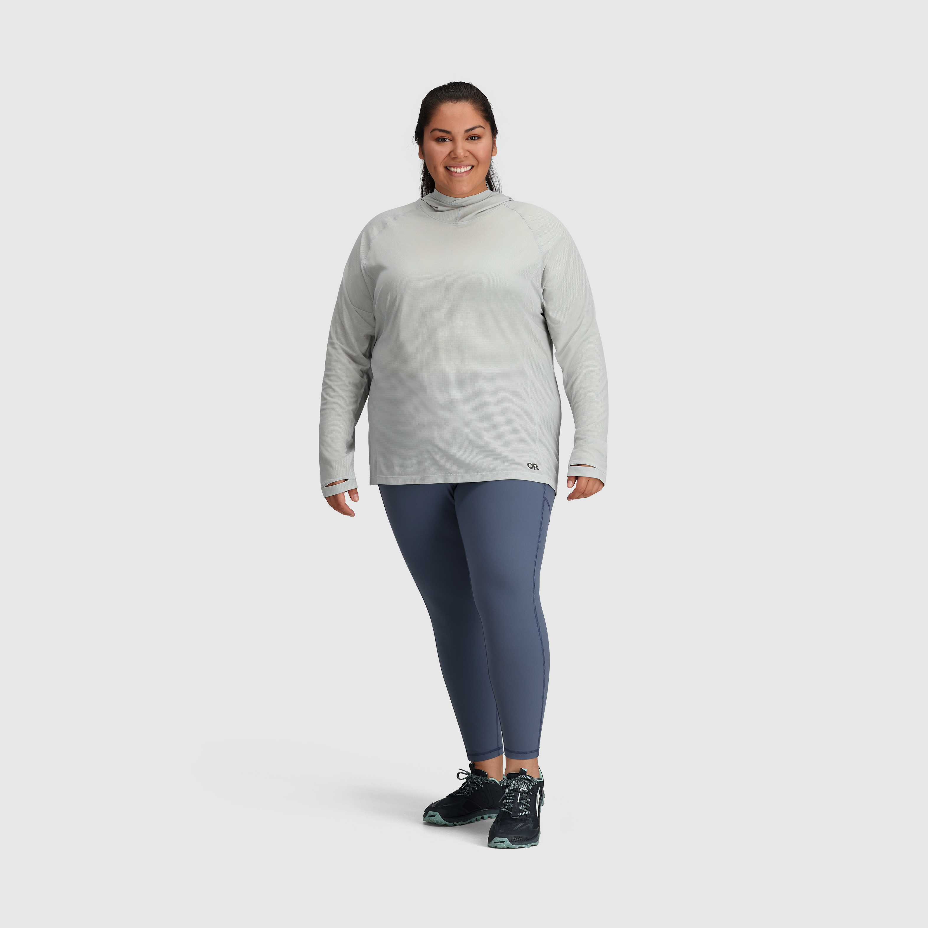 Echo Plus Size Hoodie for Women - UPF 15 & ActiveFresh™ Odor Control