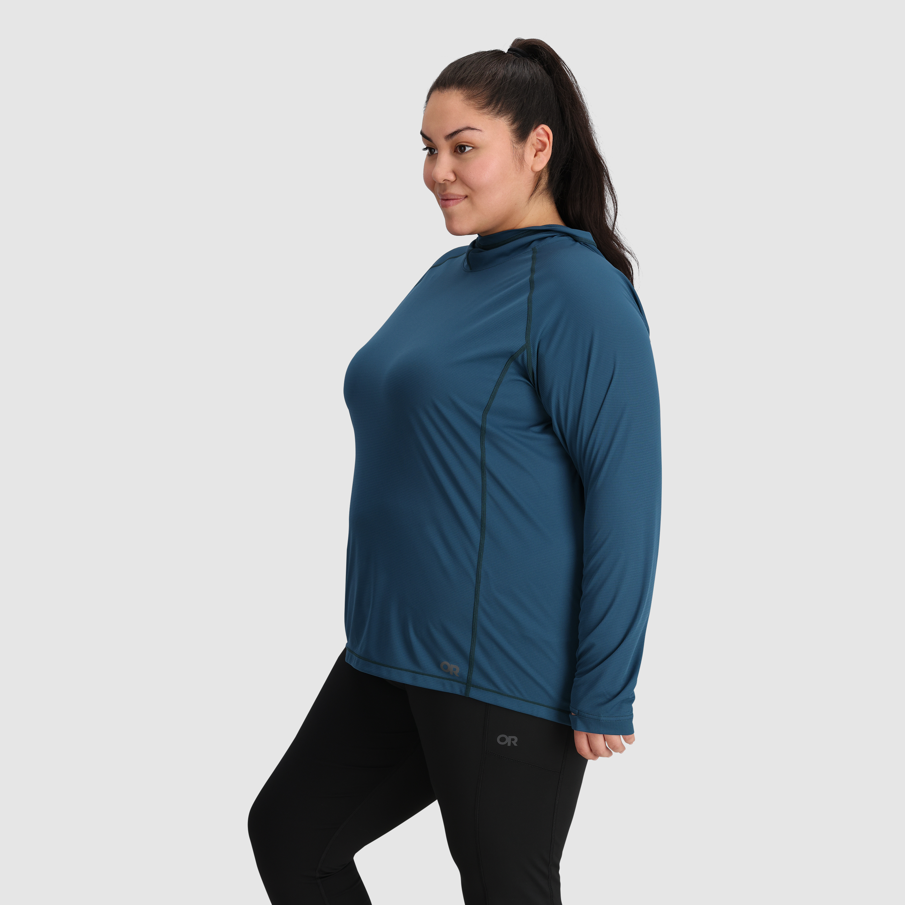 Echo Plus Size Hoodie for Women - UPF 15 & ActiveFresh™ Odor Control