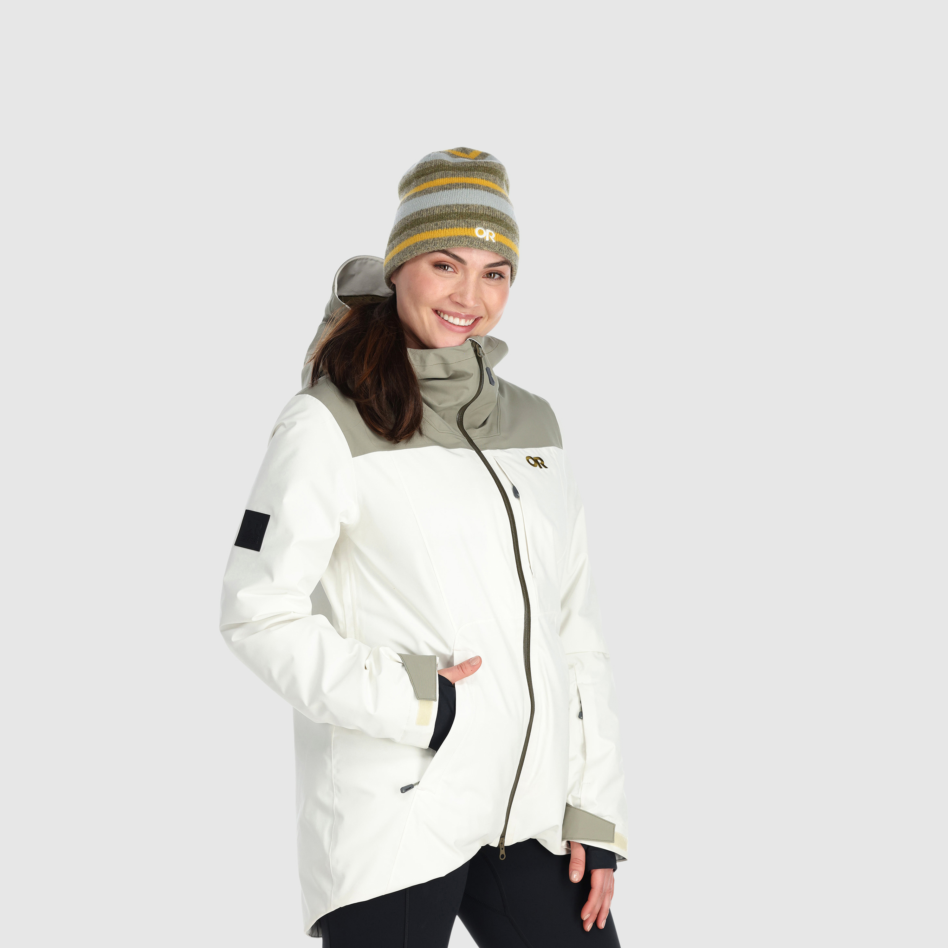 GORE-TEX Windproof Spitsbergen Wool Beanie for Cold Weather