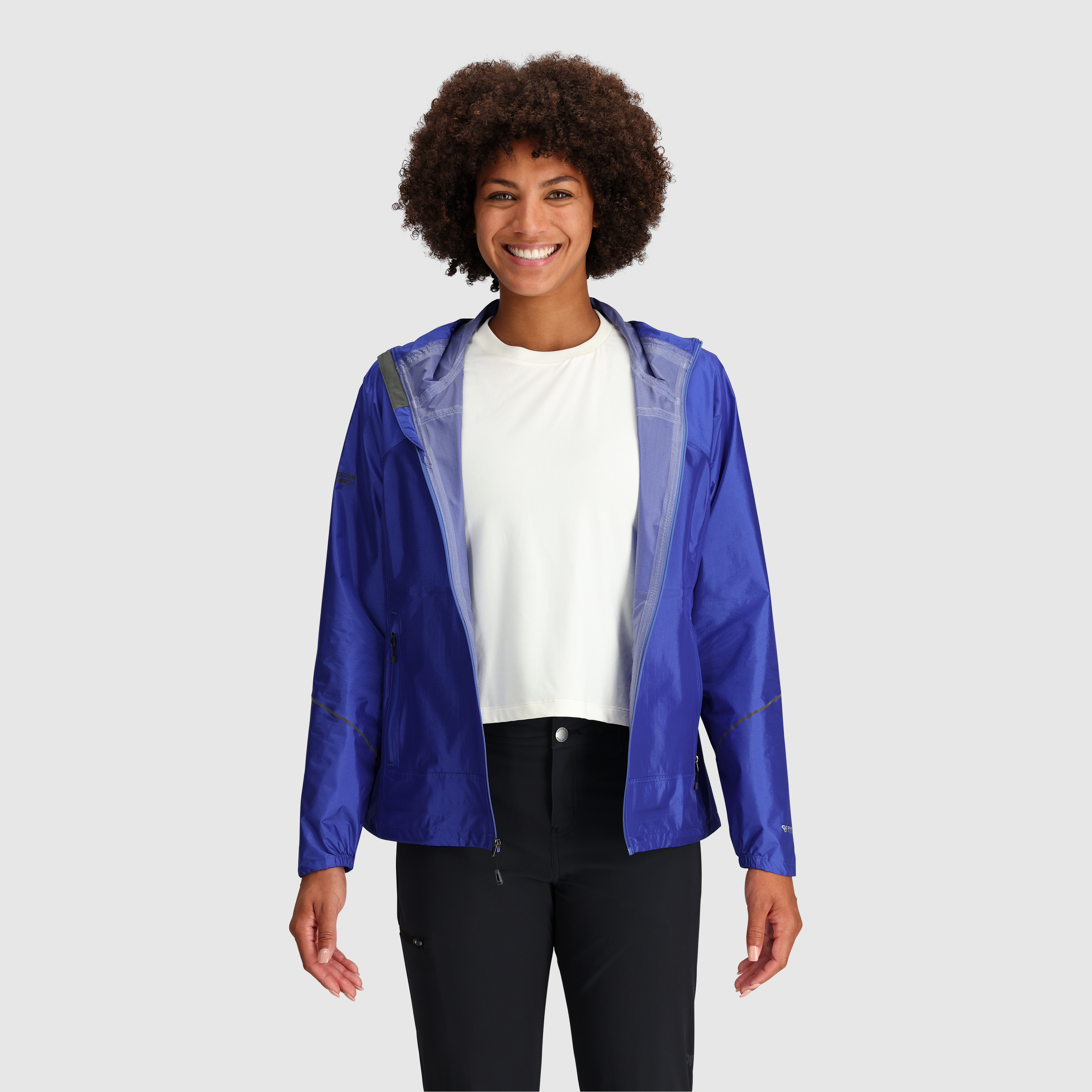 Women's Helium Rain Jacket - Lightweight Waterproof Hiking Jacket