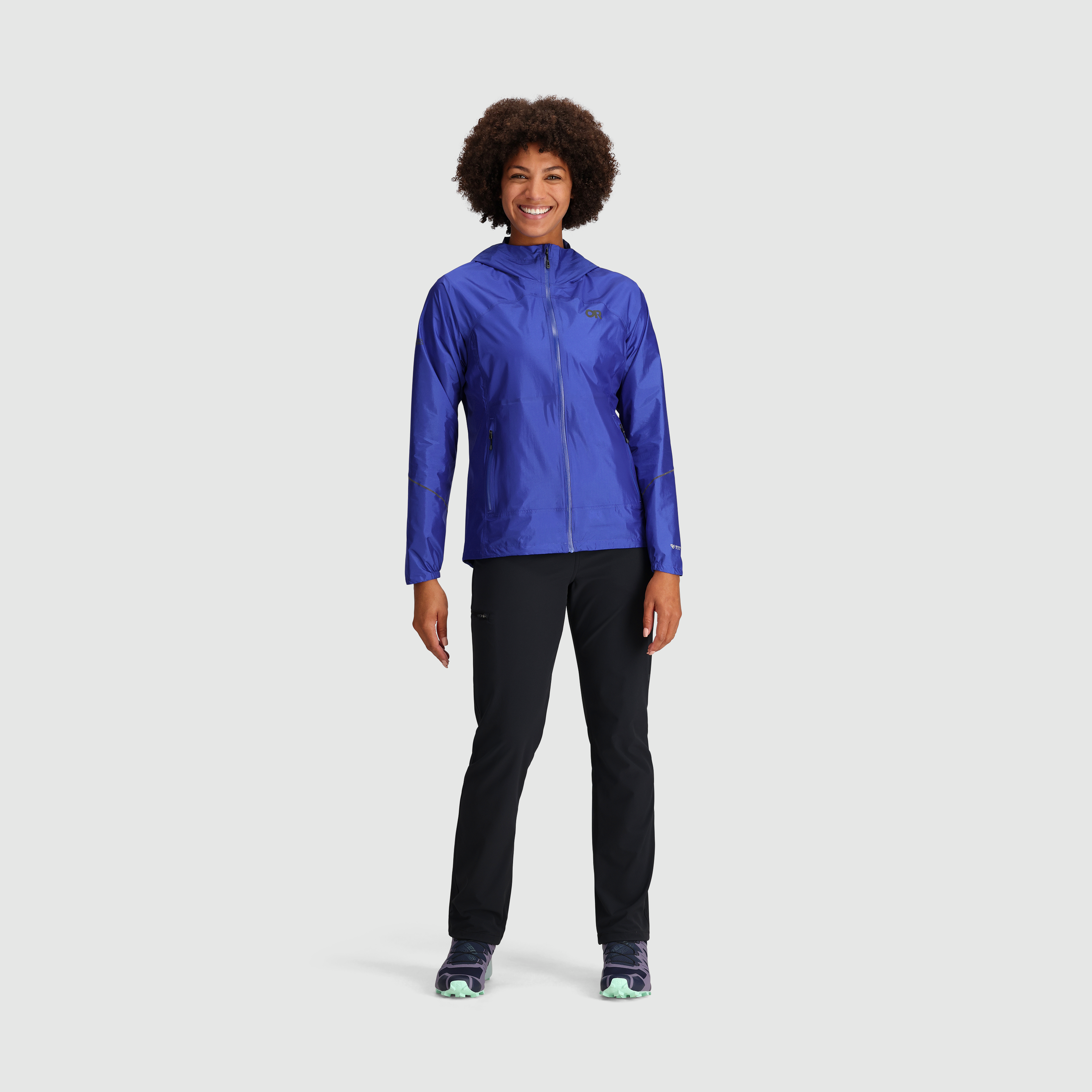 Women's Helium Rain Jacket - Lightweight Waterproof Hiking Jacket
